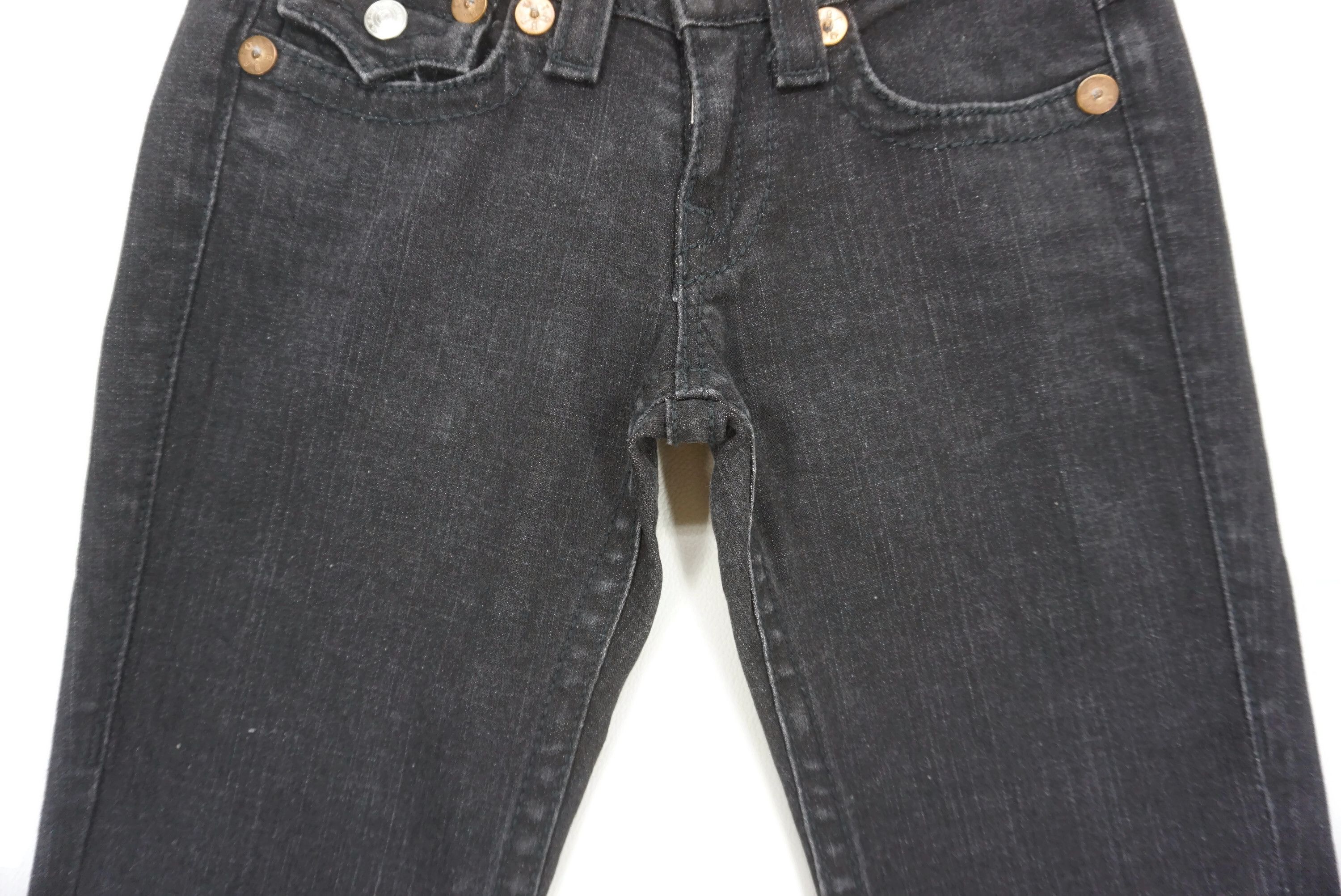 True Religion Billy Big T Jeans fit W27xL30 Low-Rise Denim Made in USA Size 26" / US 2 / IT 38 - 5 Thumbnail