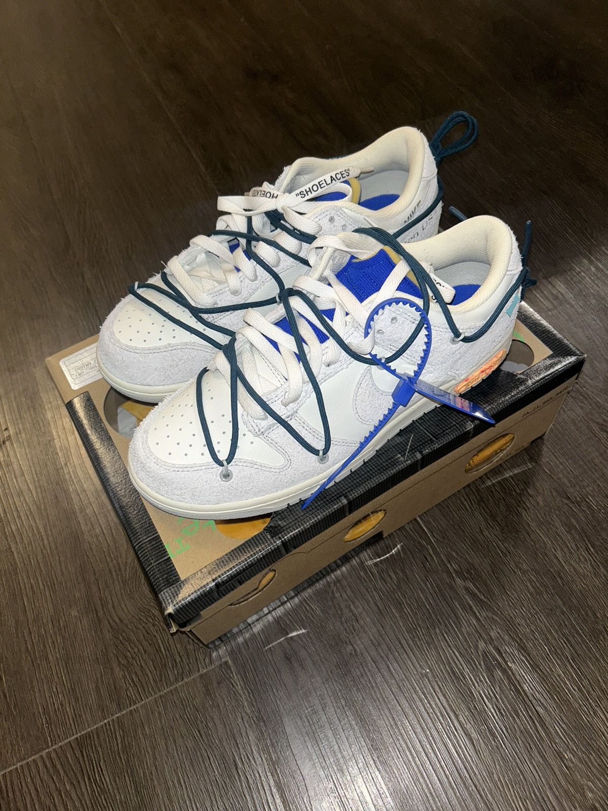Nike Nike Dunk Low off-whites lot 16 Size US 9.5 / EU 42-43 - 1 Thumbnail