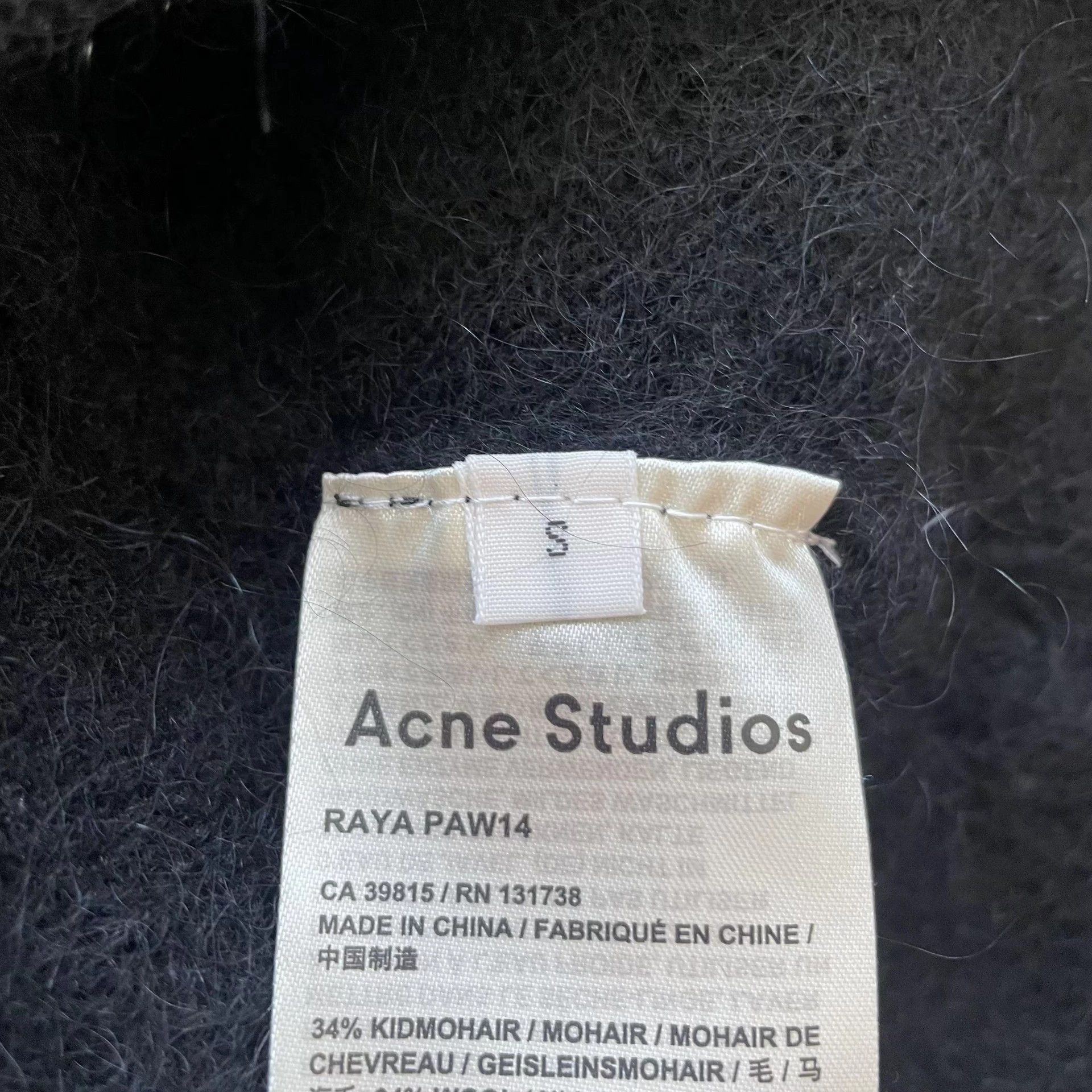 Acne Studios Acne Studios long cardigan black S new Size S / US 4 / IT 40 - 6 Thumbnail
