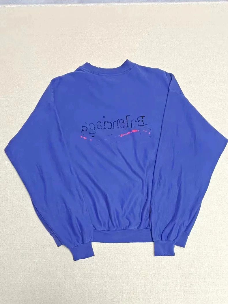 Balenciaga Balenciaga 23ss Doodle Cola Penetrates Logo to Make Old Col Size US M / EU 48-50 / 2 - 3 Thumbnail
