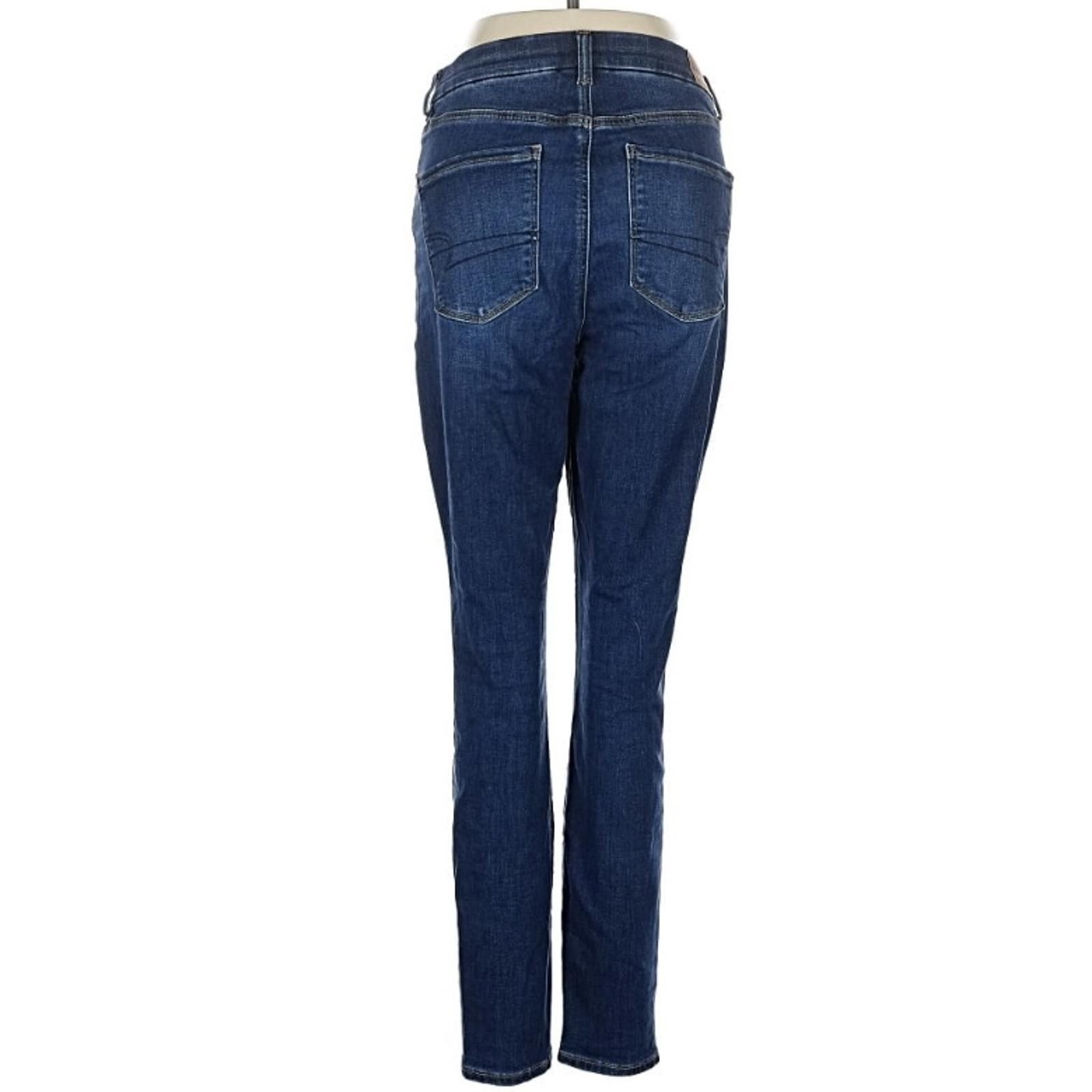American Eagle Outfitters American Eagle Outfitters Skinny Leg Blue Jeans Size 8 Size 30" / US 8 / IT 44 - 3 Thumbnail