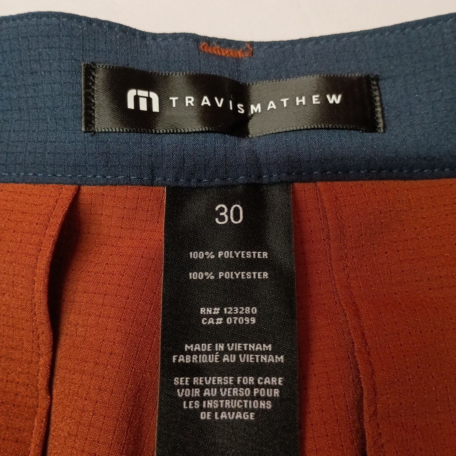TravisMathew Travis Mathew Step Dance Maple Shorts Men's Size 30 NWT Size US 30 / EU 46 - 3 Thumbnail