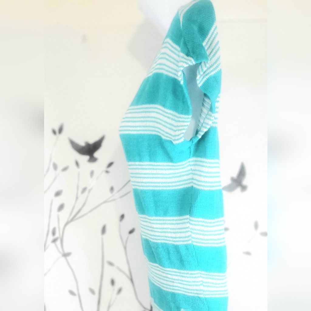 Aeropostale Aeropostale Pullover Striped Sweater Cap Sleeves SZ XS Size XS / US 0-2 / IT 36-38 - 4 Thumbnail