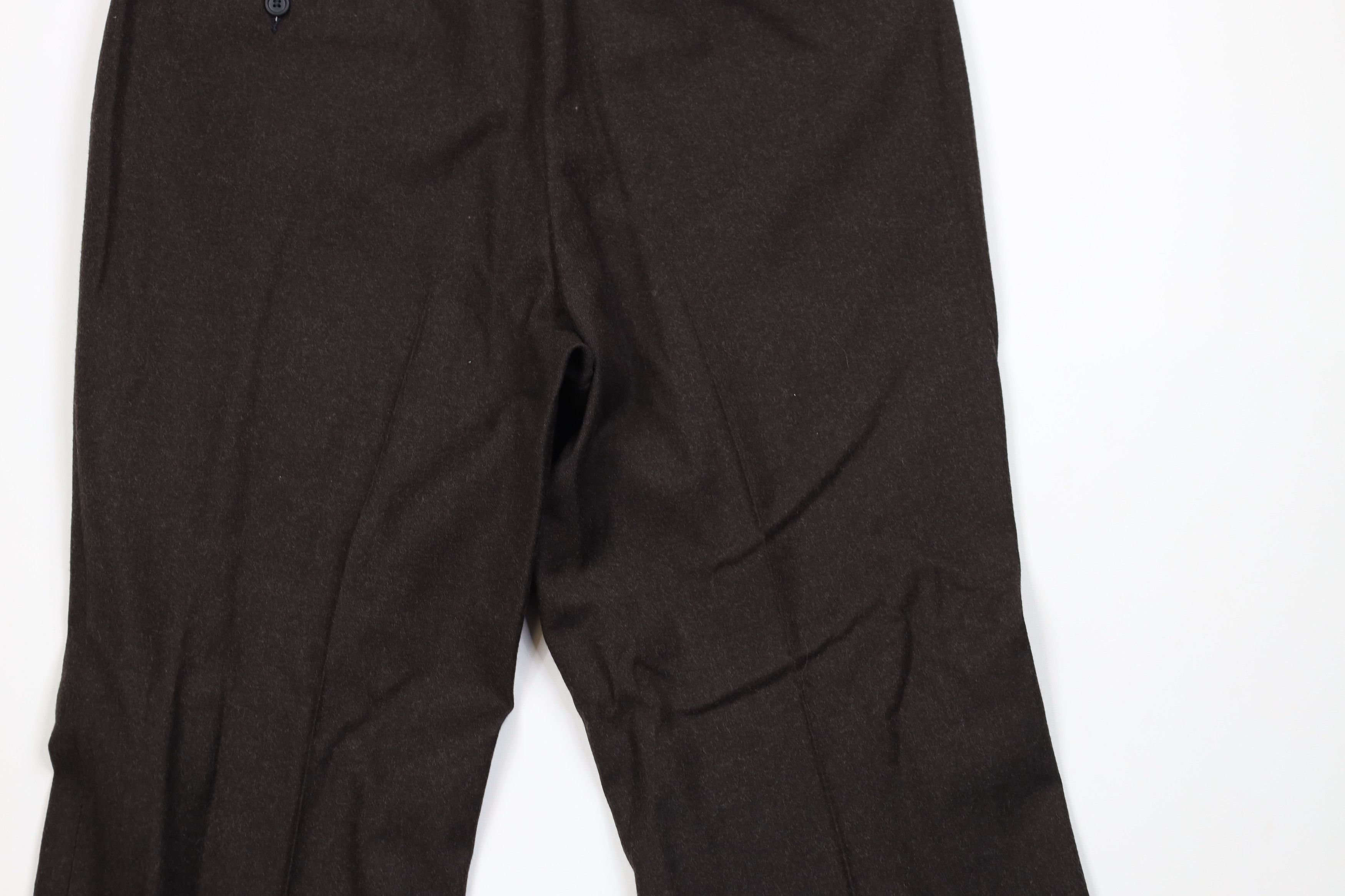 Vintage Vintage 60s Streetwear Flared Wide Leg Chino Pants Brown USA Size US 36 / EU 52 - 12 Thumbnail