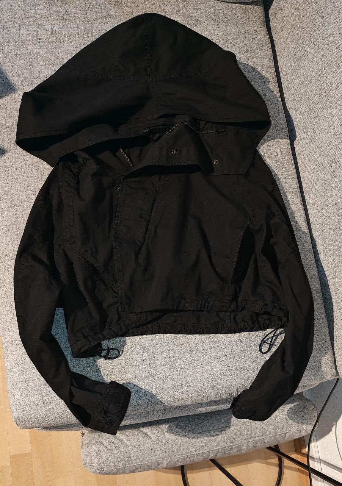 Julius Julius FW24-25 cropped hooded jacket Size US L / EU 52-54 / 3 - 2 Thumbnail