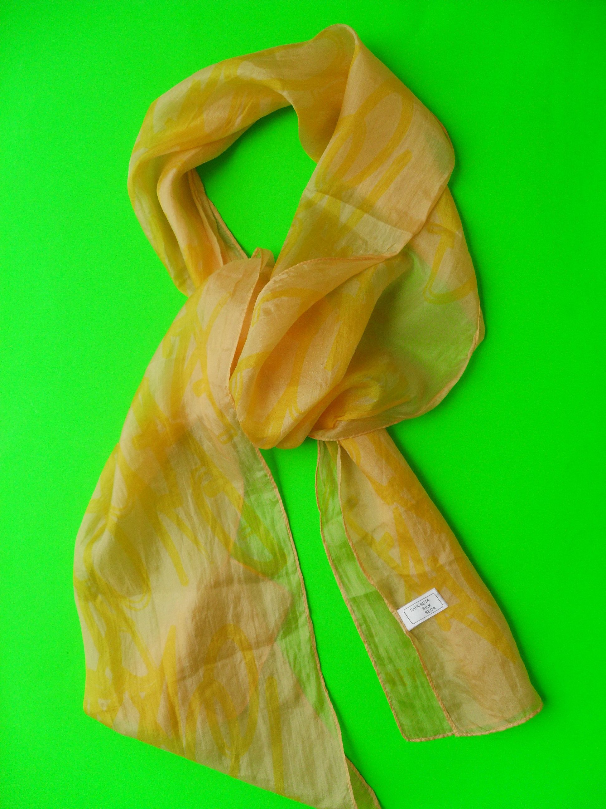 Other Devota & Lomba 100% light silk scarf, very soft and fine. Size ONE SIZE - 1 Thumbnail