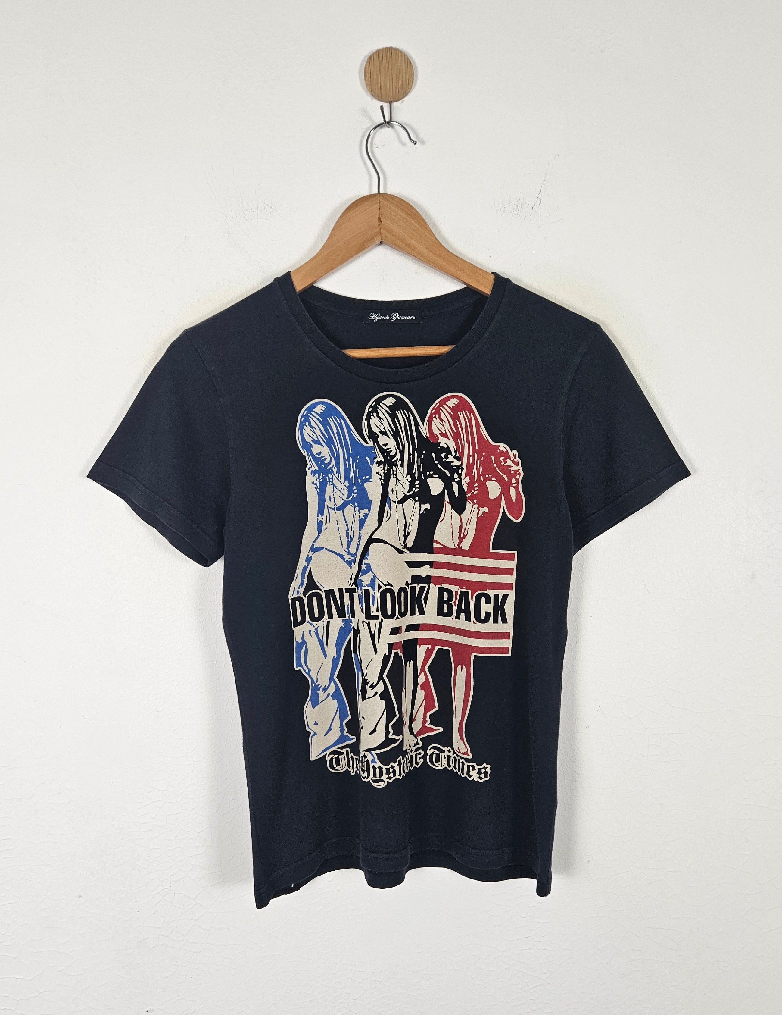 Hysteric Glamour Don't Look Back shirt Hysteric Glamour new