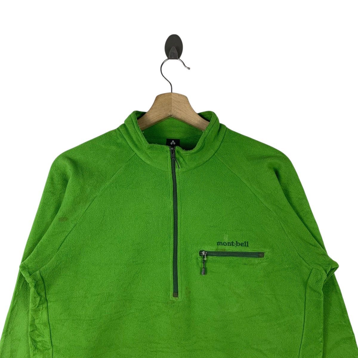 Montbell MONTBELL Outdoor Sportswear Half Zipper Sweatshirt Jumper Size US M / EU 48-50 / 2 - 3 Thumbnail