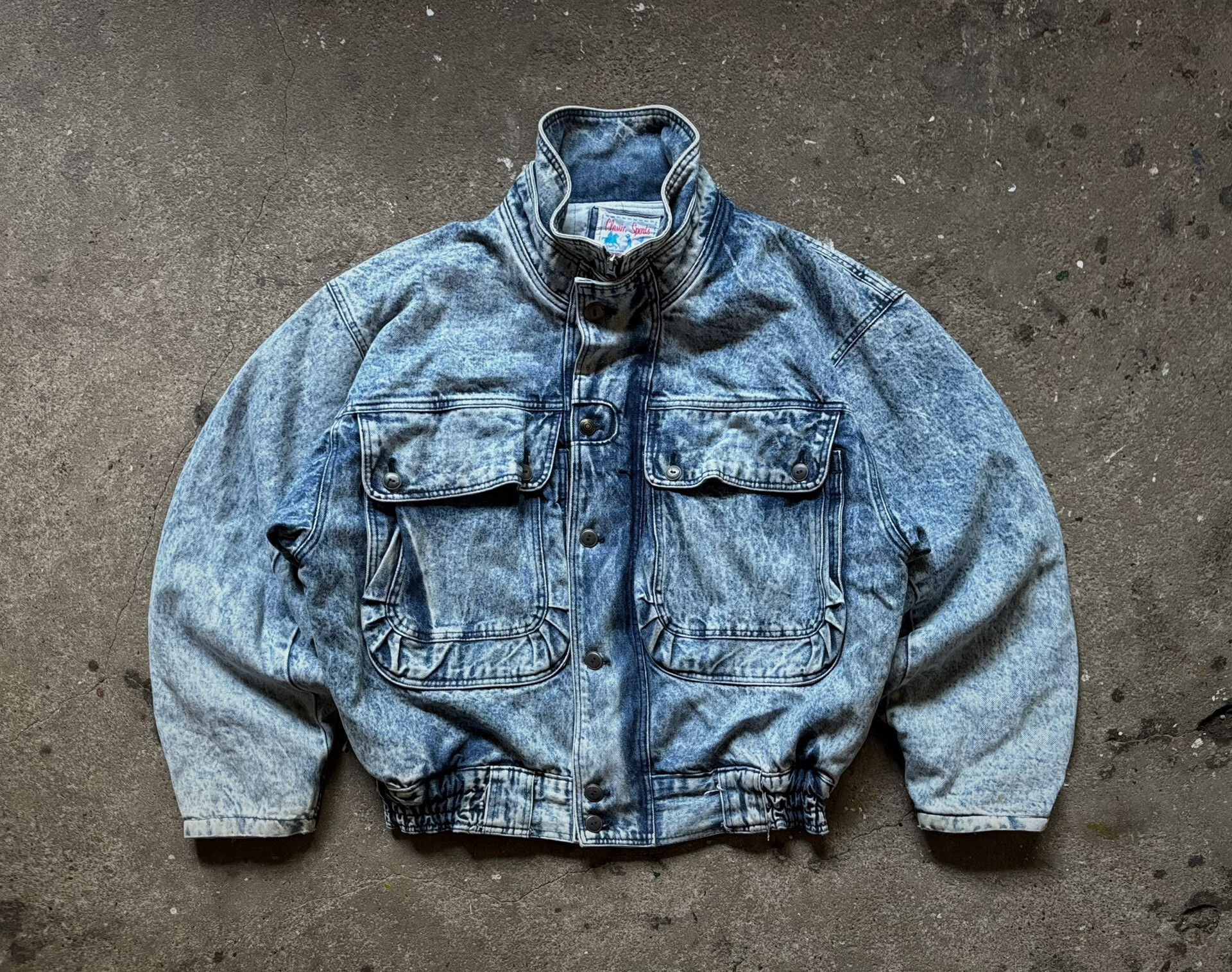 Vintage Vintage Wrangler Boxy Denim Jacket Size US M / EU 48-50 / 2 - 1 Thumbnail