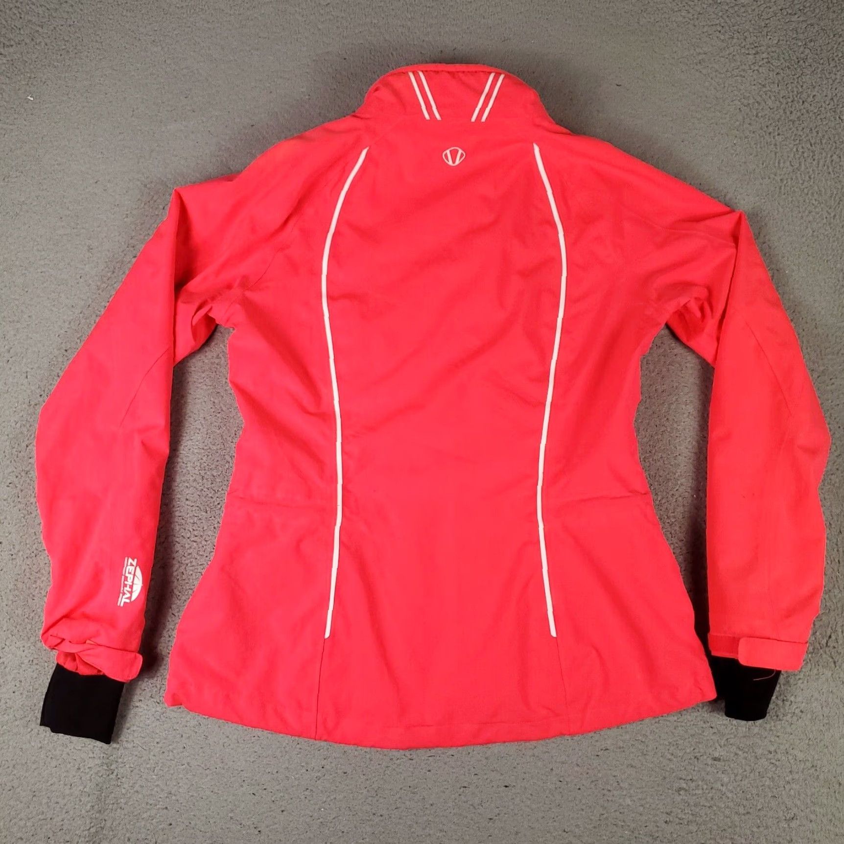 Pinko Sunice Jacket Womens Size Medium Neon Pink Zephal Typhoon Full Zip * Size M / US 6-8 / IT 42-44 - 5 Thumbnail