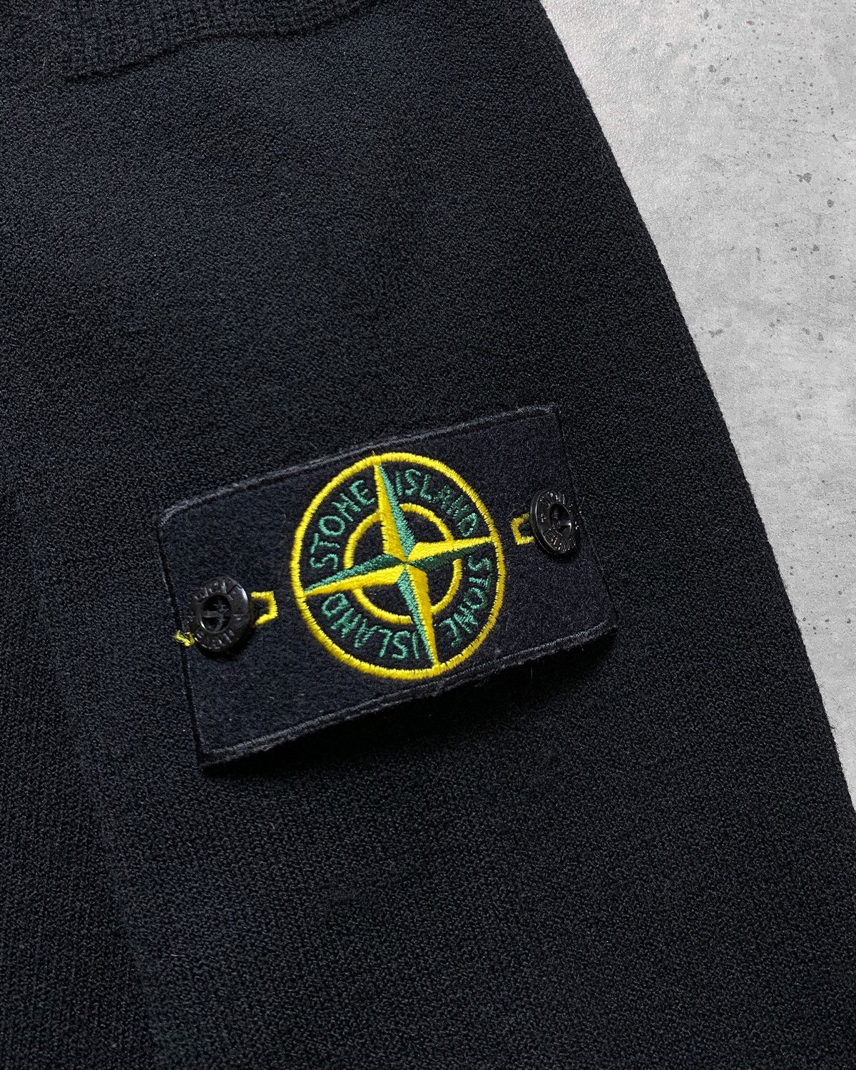 Stone Island Stone Island Black Knit Sweater - L Size US L / EU 52-54 / 3 - 3 Thumbnail