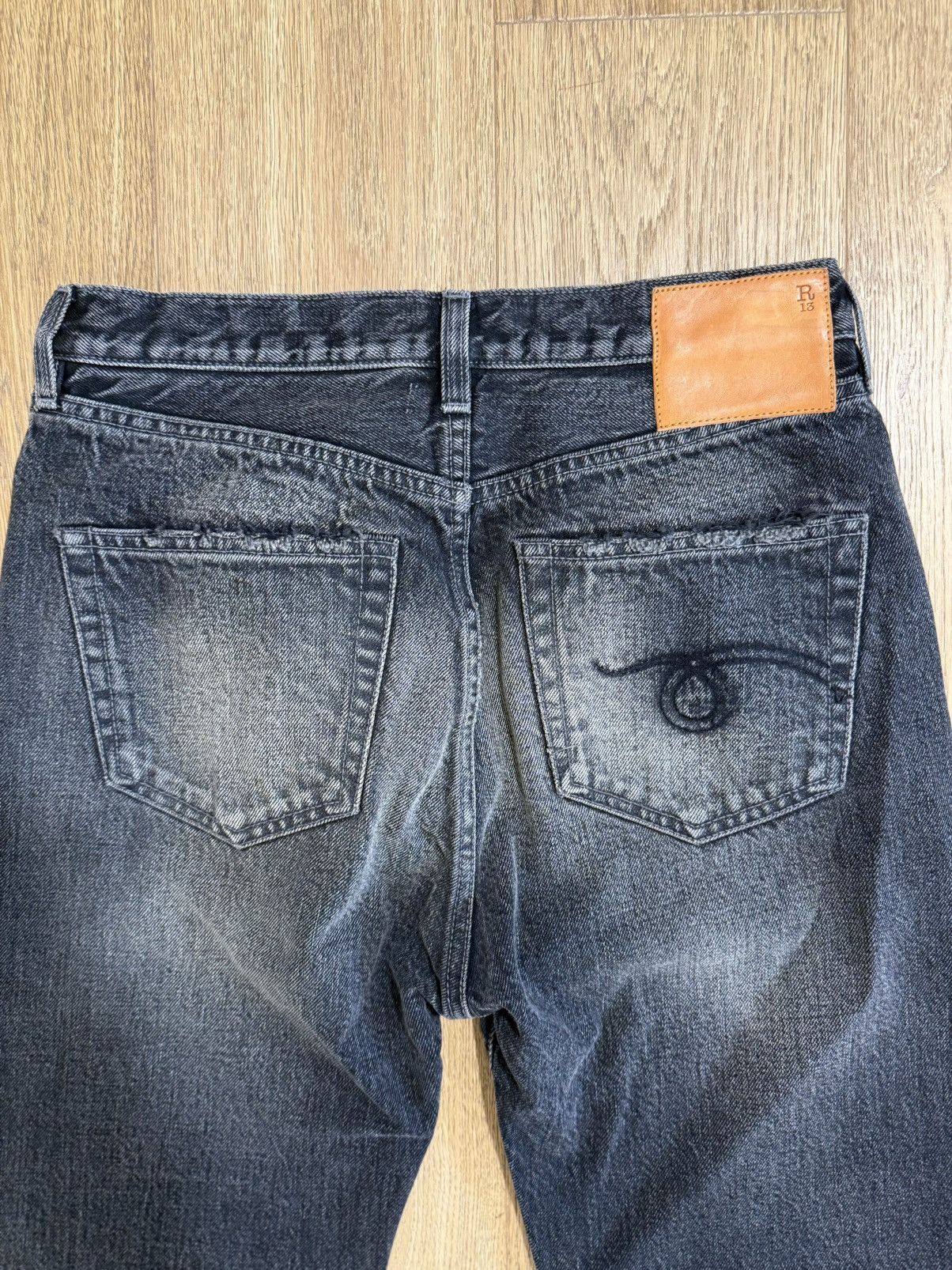 R13 R13 Courtney Slim Selvedge / RP.500€ Size 27" / US 4 / IT 40 - 11 Thumbnail