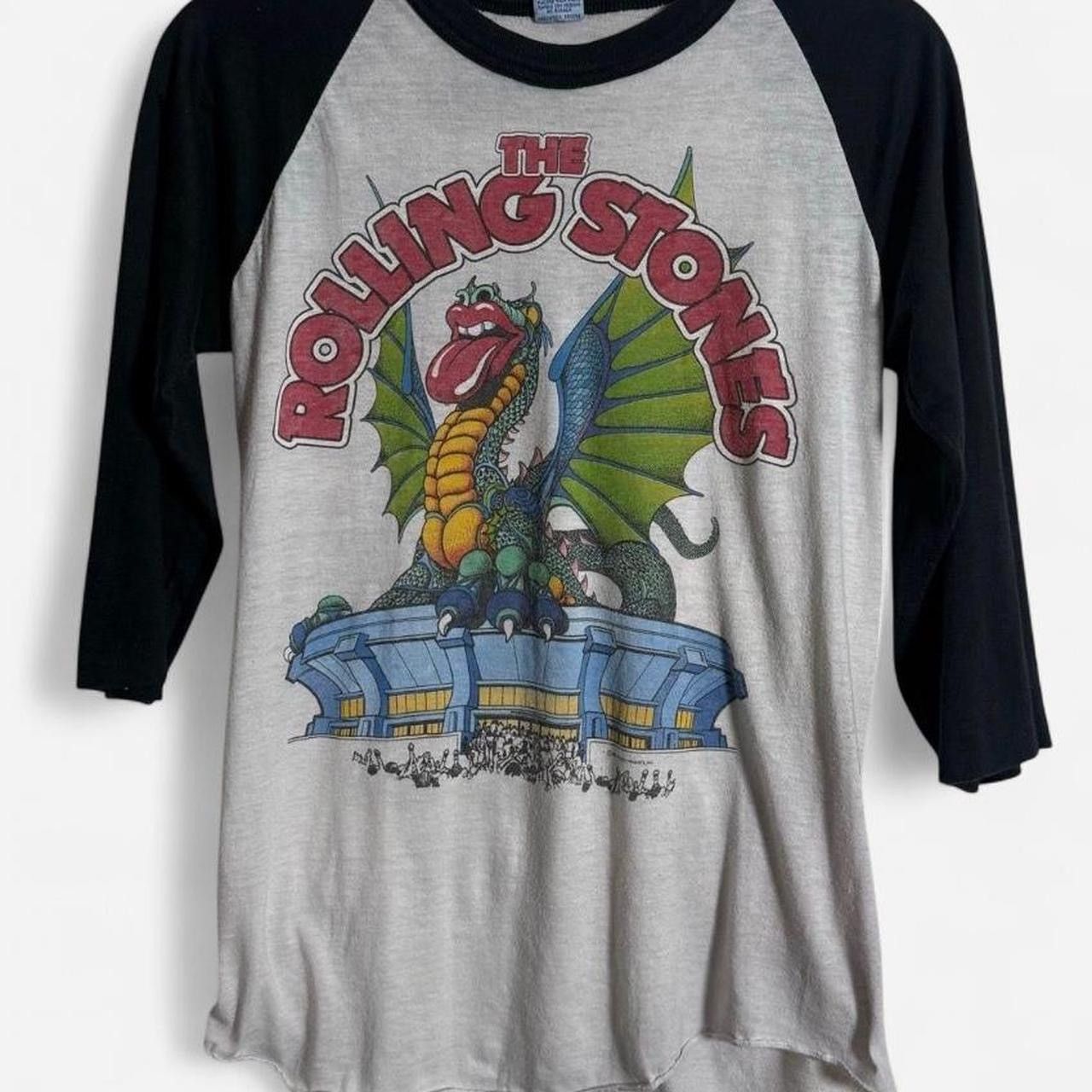 Other Rare 1981 the rolling stones raglan grail mens medium Size US M / EU 48-50 / 2 - 1 Thumbnail
