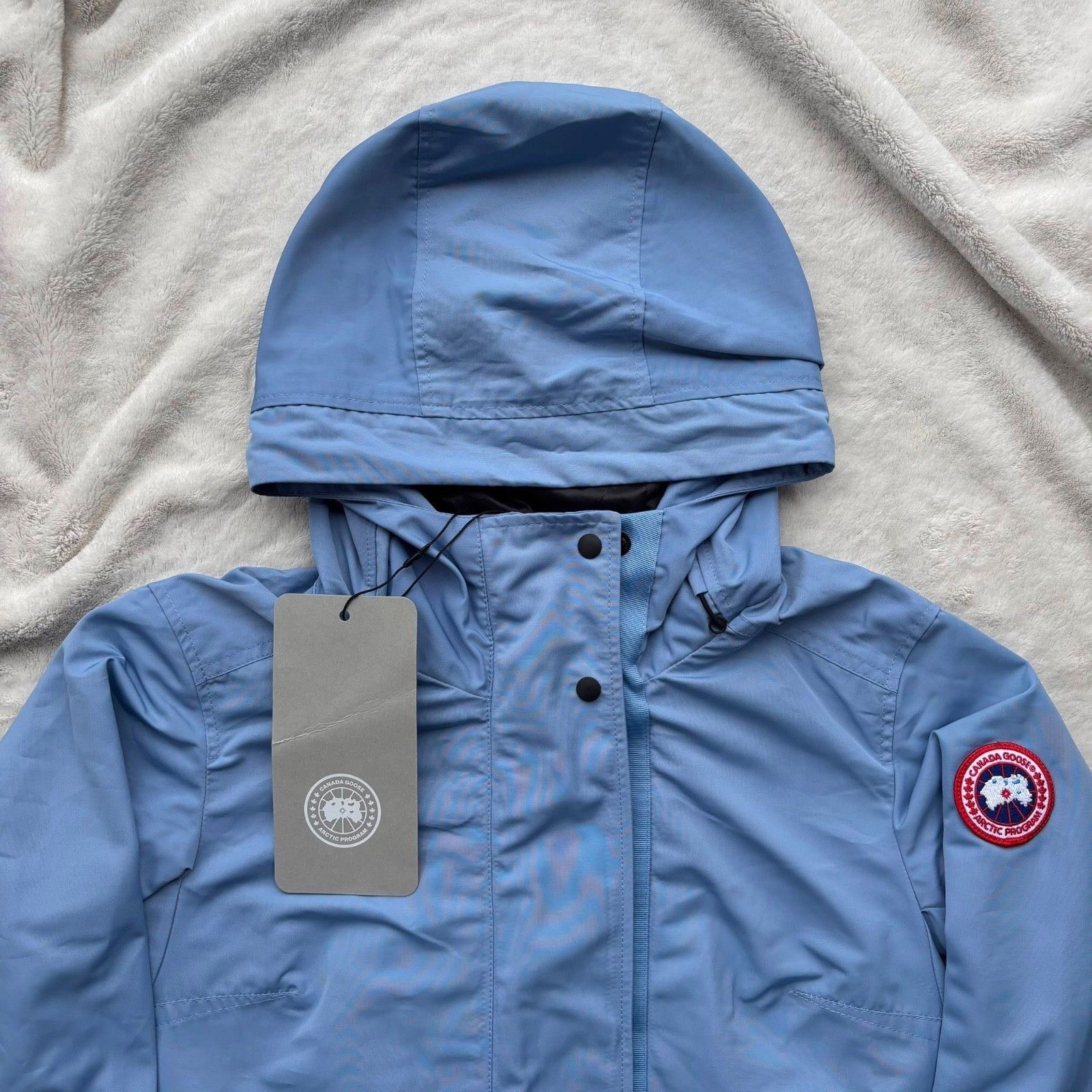 Canada Goose Canada Goose Minden Daydream Blue Hooded Jacket - Medium Size S / US 4 / IT 40 - 2 Thumbnail