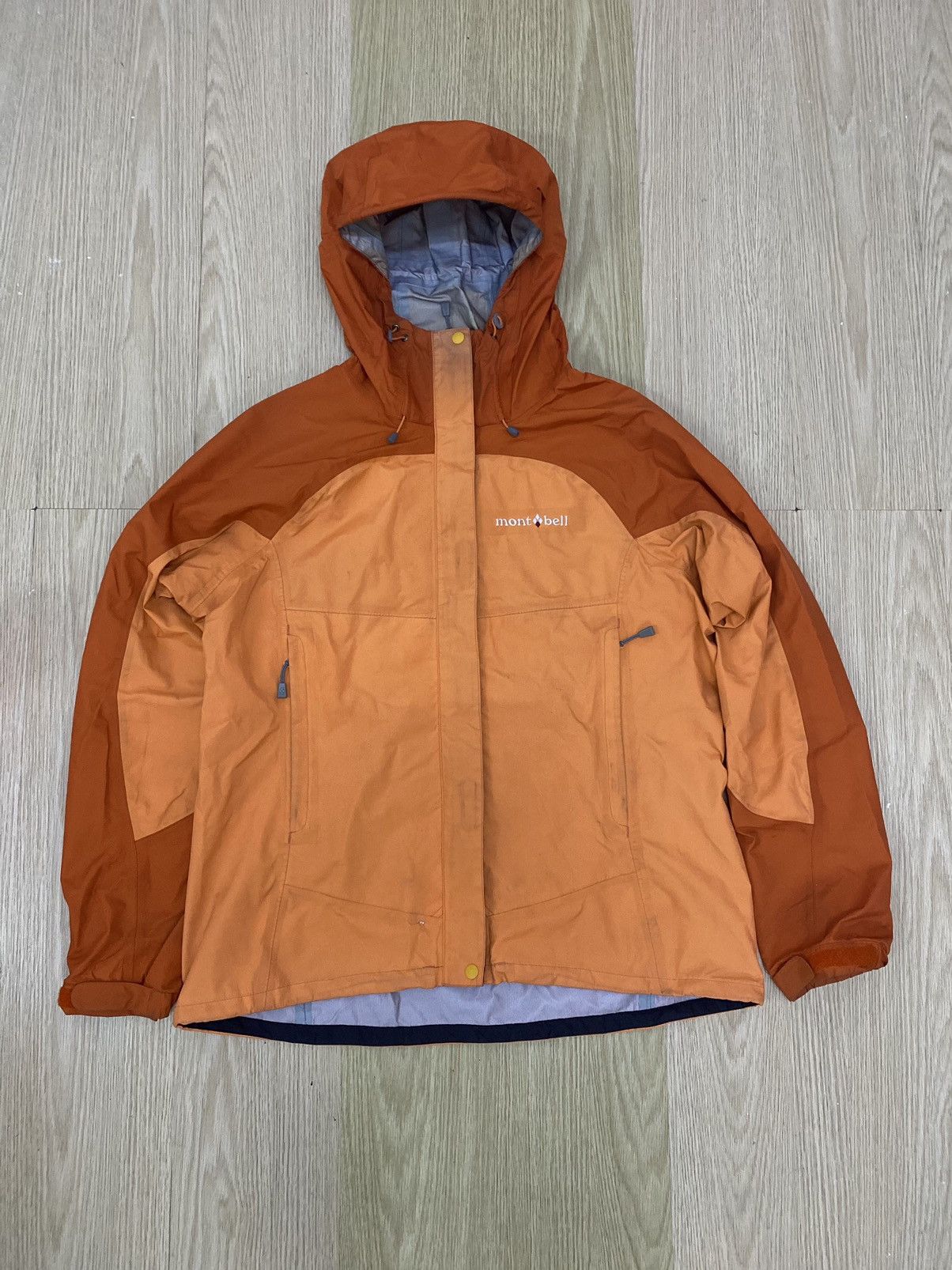 montbell GORE-TEX shell jacket brown