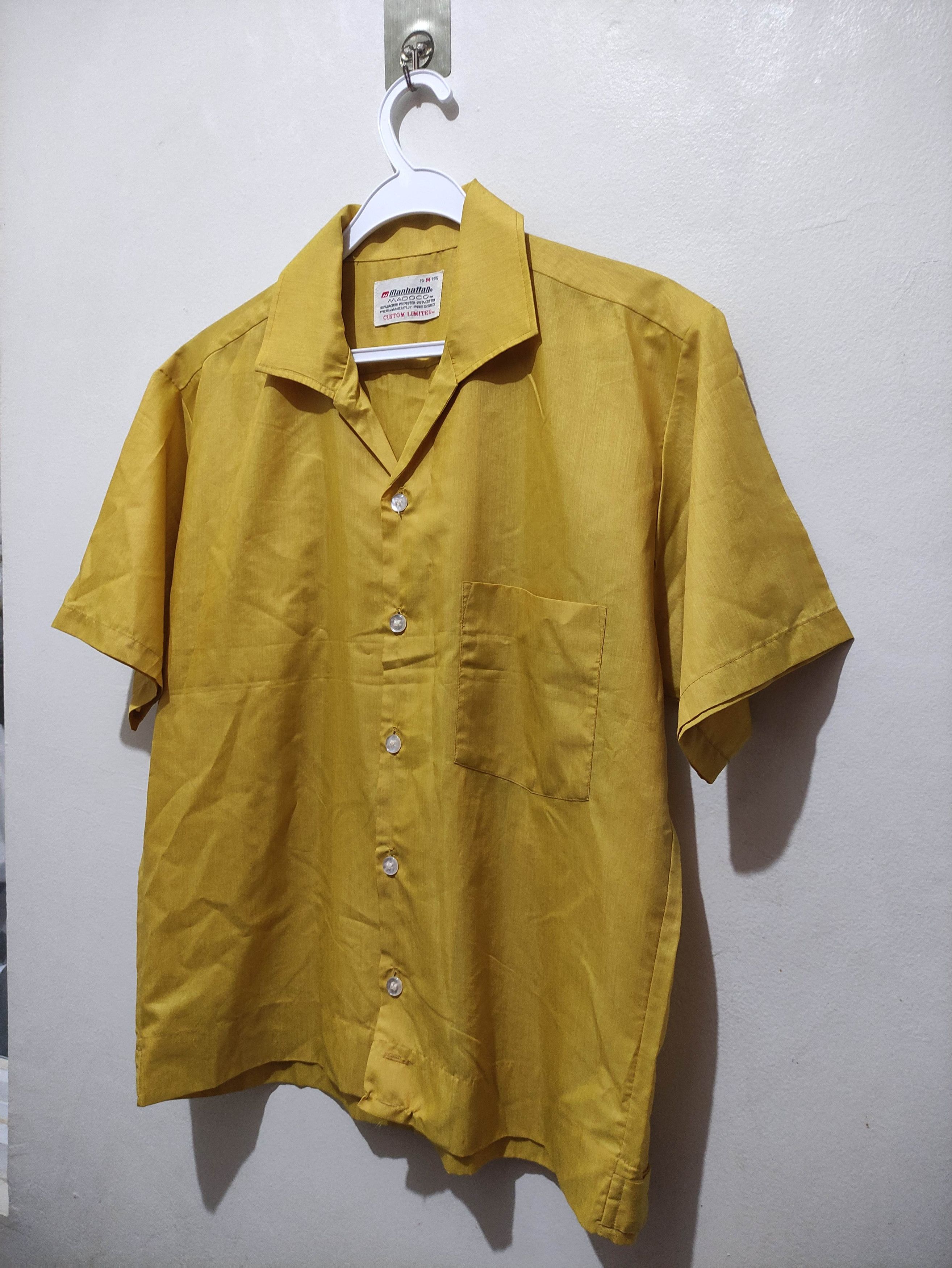 Vintage Vintage 60s Manhattan Madoco Mod Shirt Size US M / EU 48-50 / 2 - 7 Thumbnail
