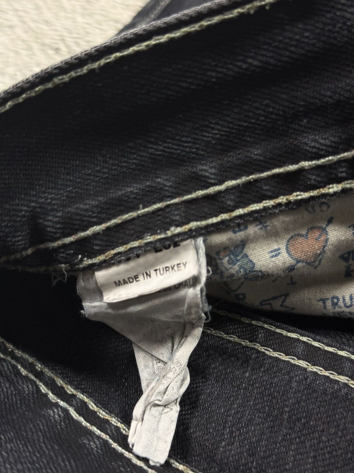 Evisu × Puma Evisu x Puma vintage black jeans black seagulls straight Size 26" / US 2 / IT 38 - 10 Thumbnail