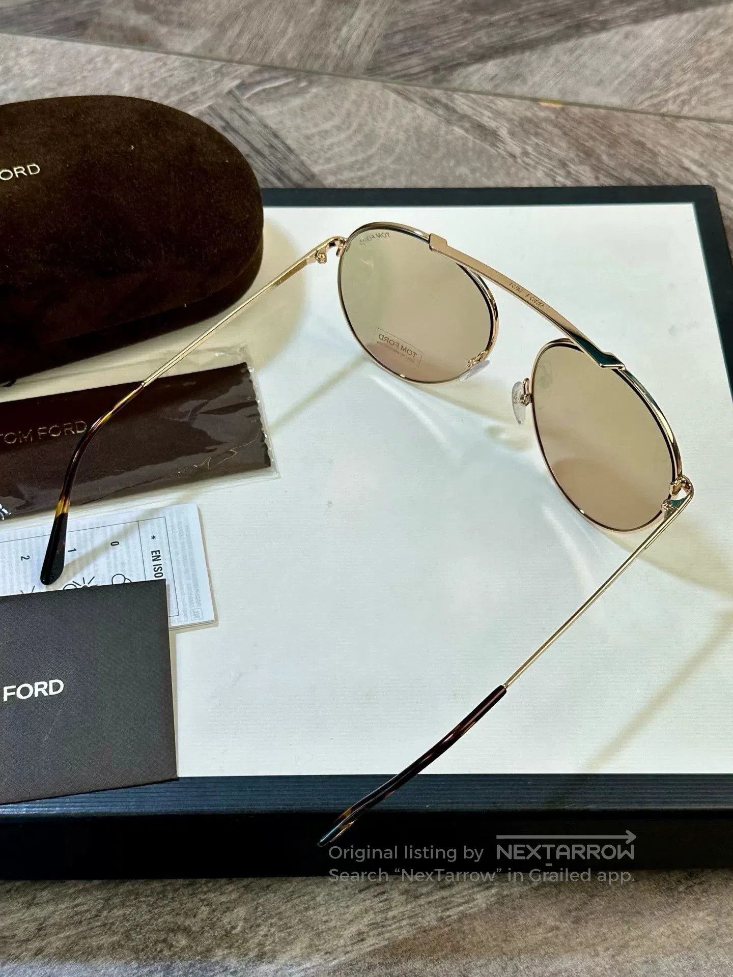 Tom Ford Tom Ford Aviator Sunglasses. Size ONE SIZE - 5 Thumbnail