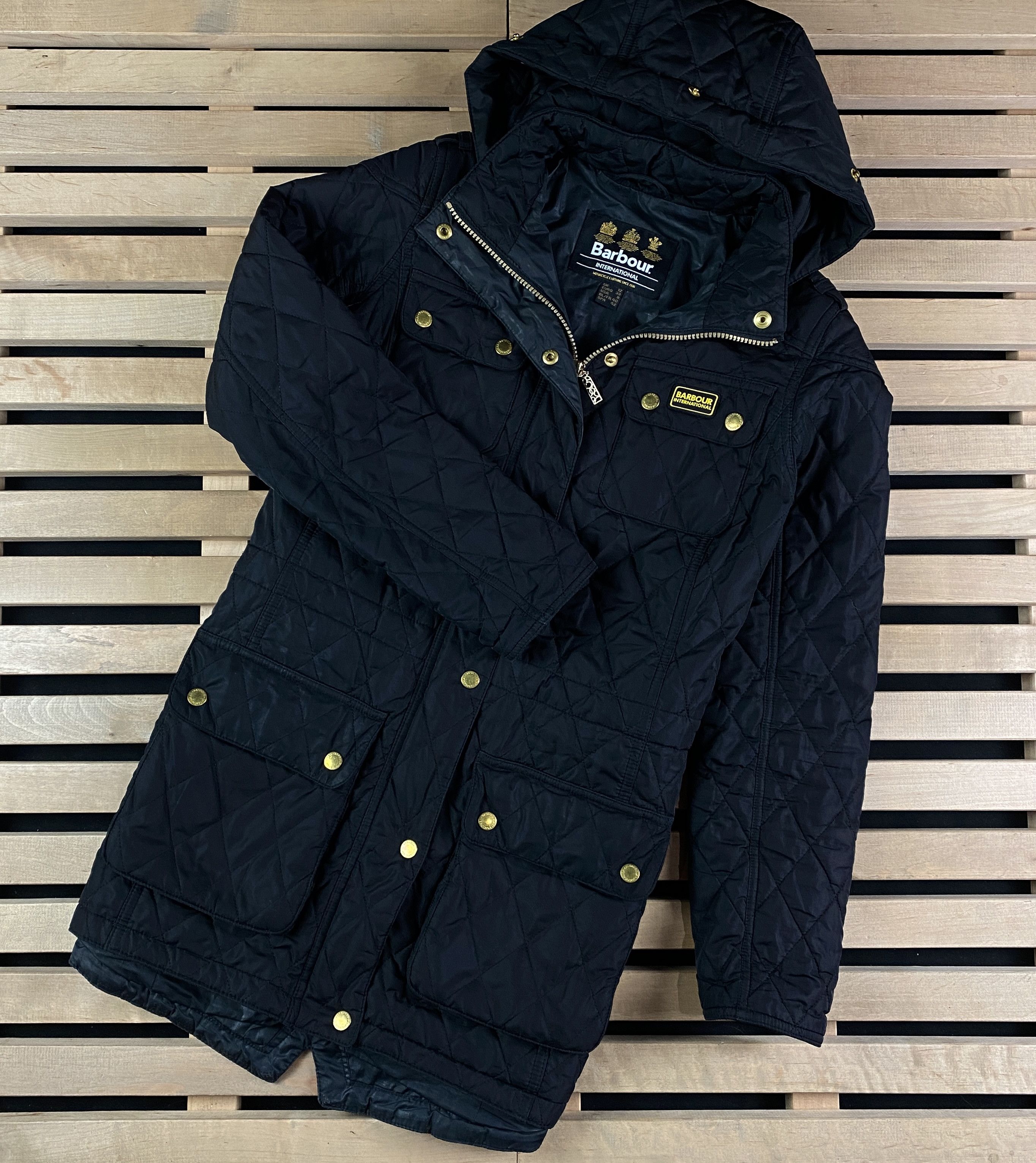 Barbour Women’s Quilted Coat Jacket Barbour International Size US 8 Size M / US 6-8 / IT 42-44 - 1 Thumbnail