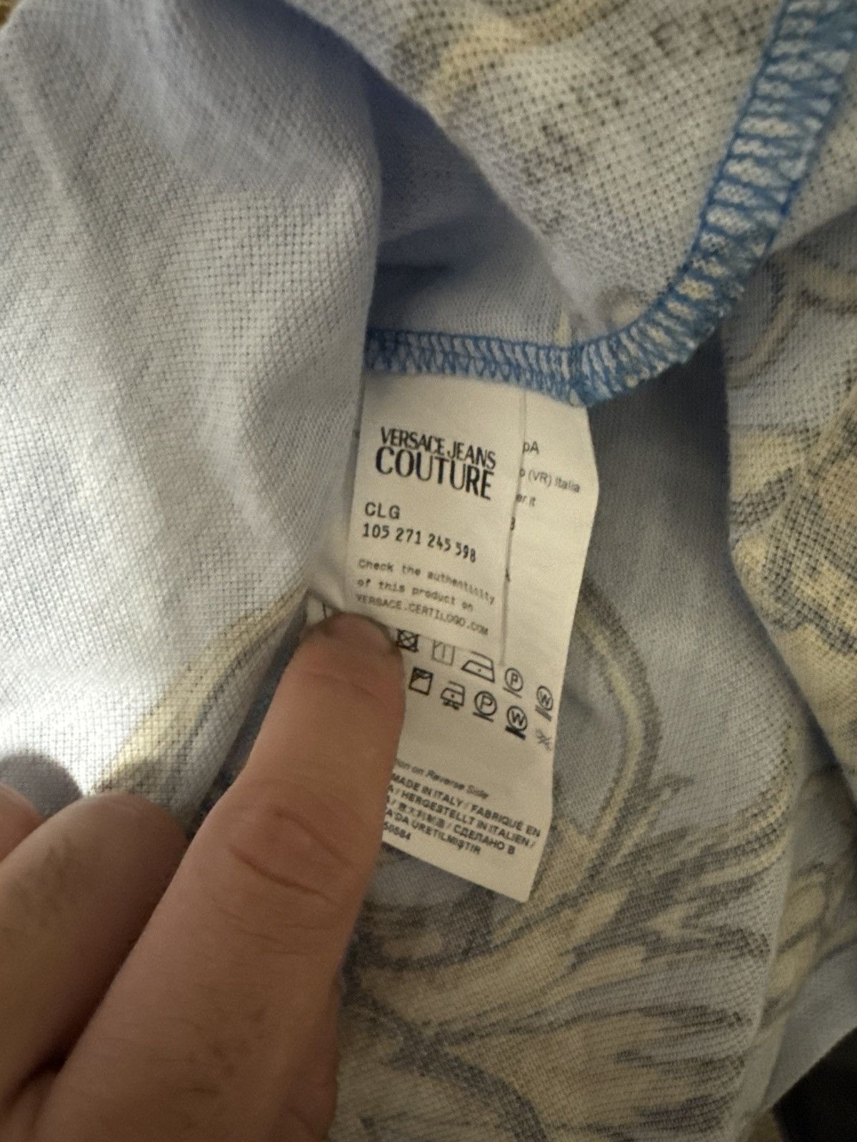Versace Jeans Couture Versace polo Size US L / EU 52-54 / 3 - 2 Thumbnail