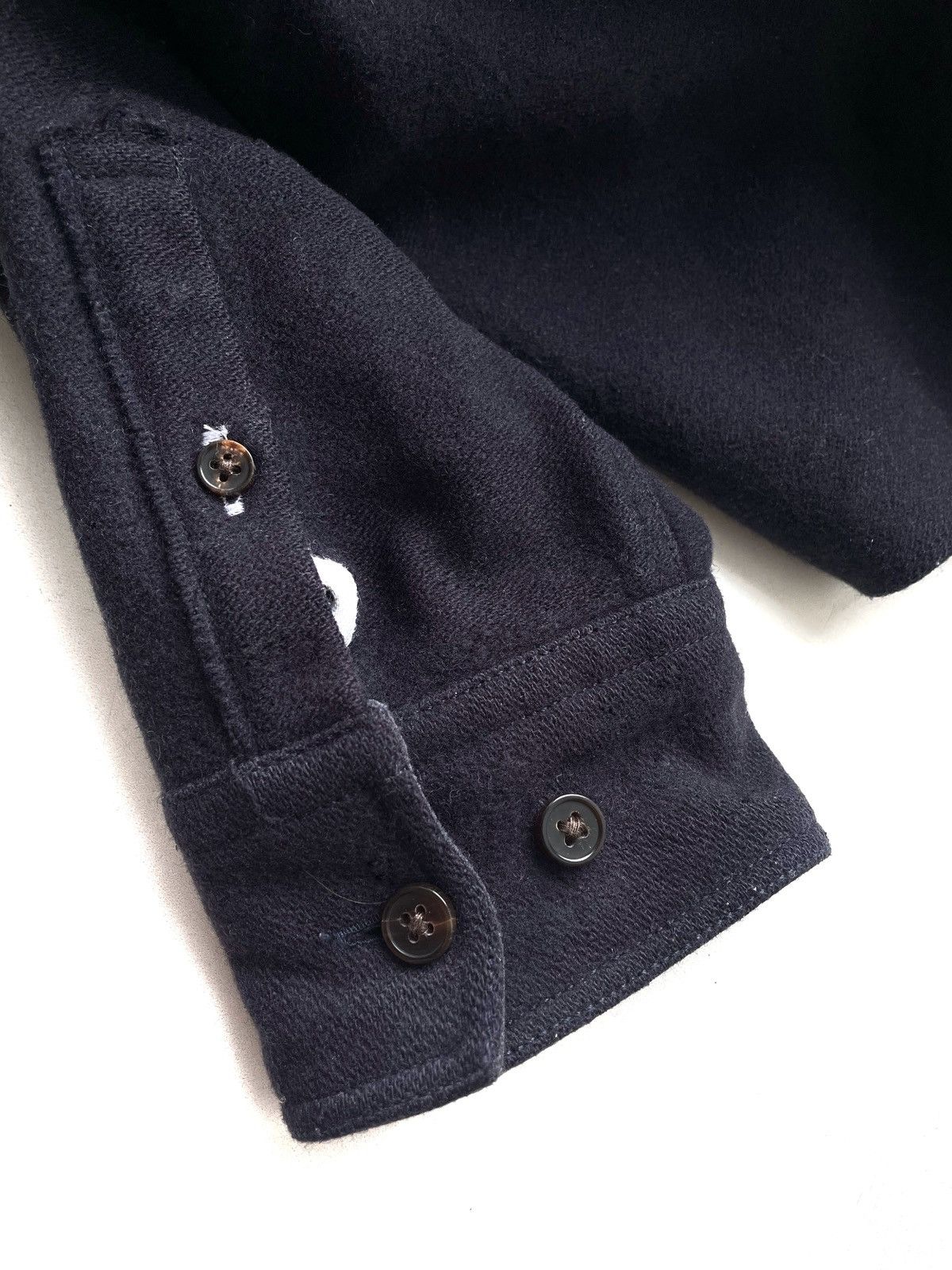 Norse Projects Norse Projects Wool Blue Overshirt Size M Basic Casual Shirt Size US M / EU 48-50 / 2 - 4 Thumbnail