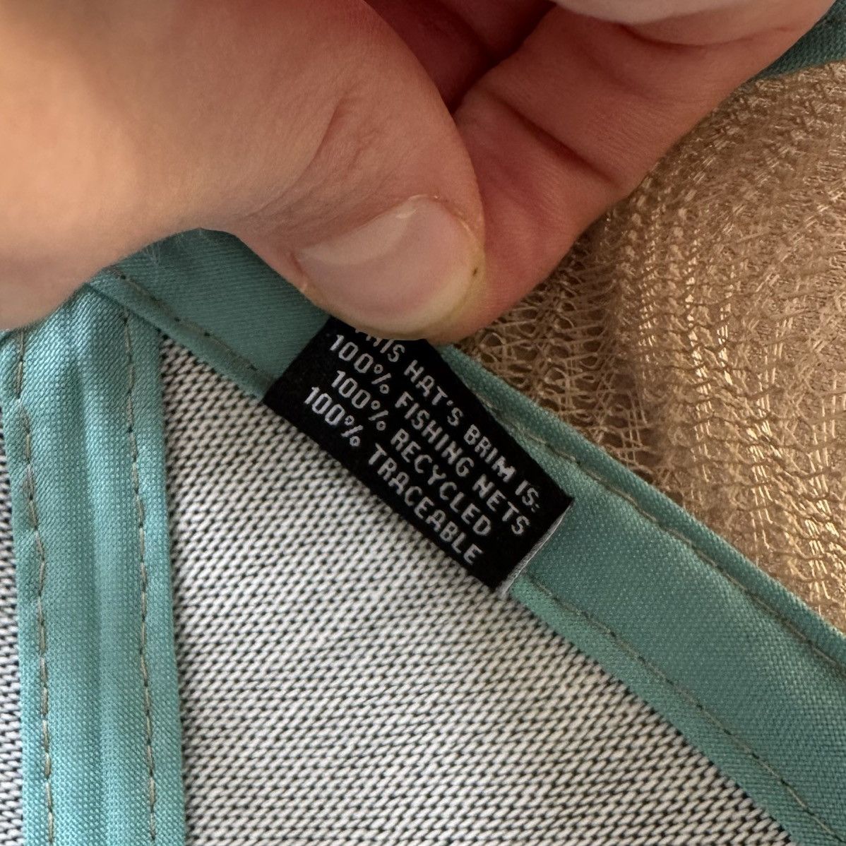 Patagonia × Vintage Patagonia Fitz Roy Bison Trucker Hat Size ONE SIZE - 7 Thumbnail