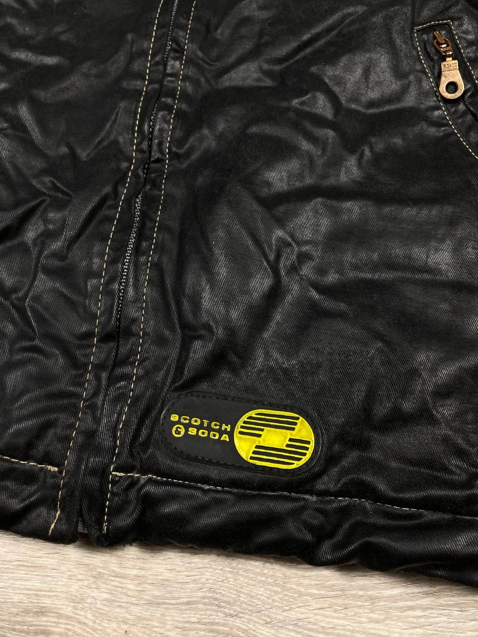 Scotch & Soda × Vintage Vintage 90’s Scotch&Soda Bomber Jacket Small Heavy Cotton Size US XL / EU 56 / 4 - 6 Thumbnail