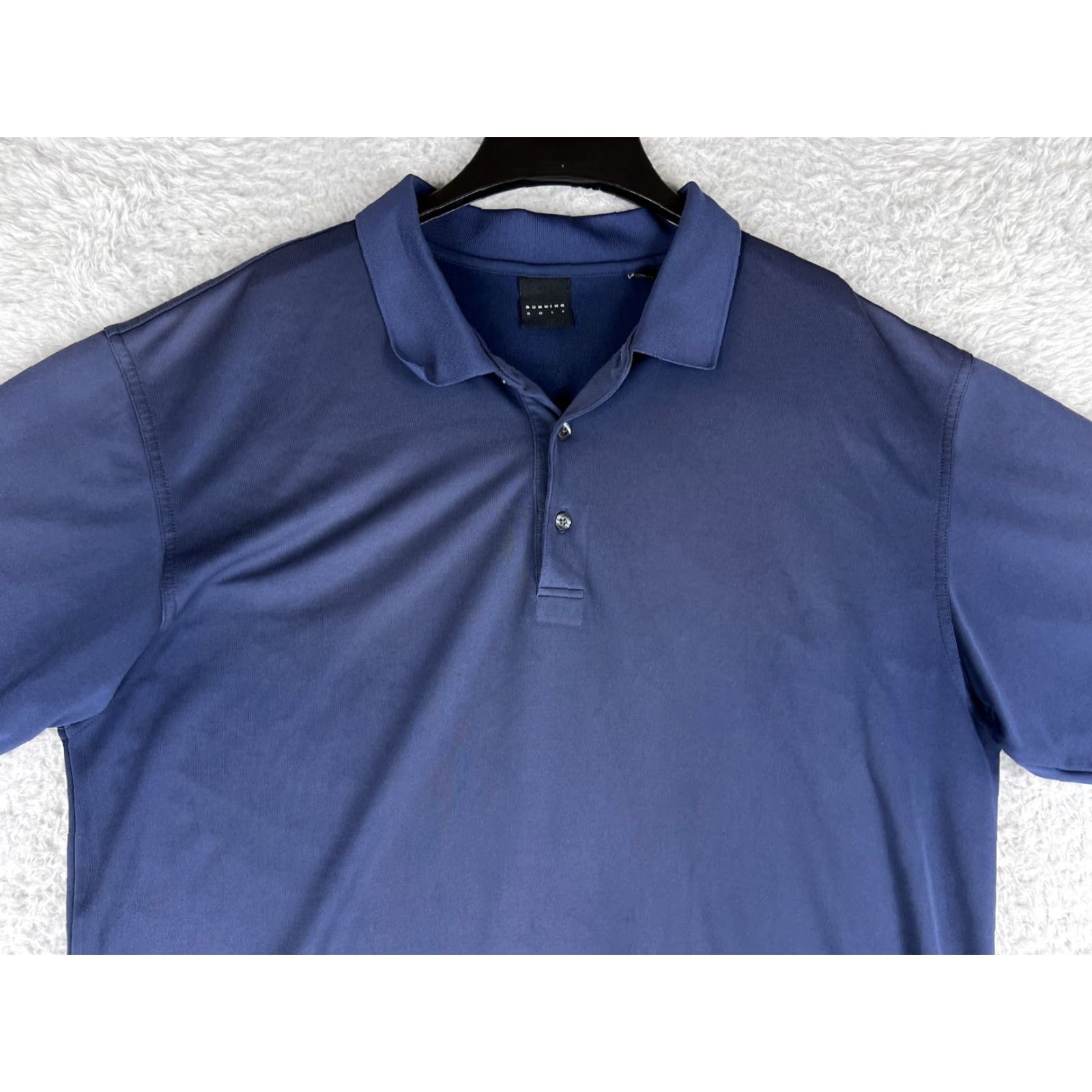Vintage Dunning Polo Shirt Mens XL Blue Polo Shirt Adult XL Blue Golf Sports Regular Size US XL / EU 56 / 4 - 5 Thumbnail