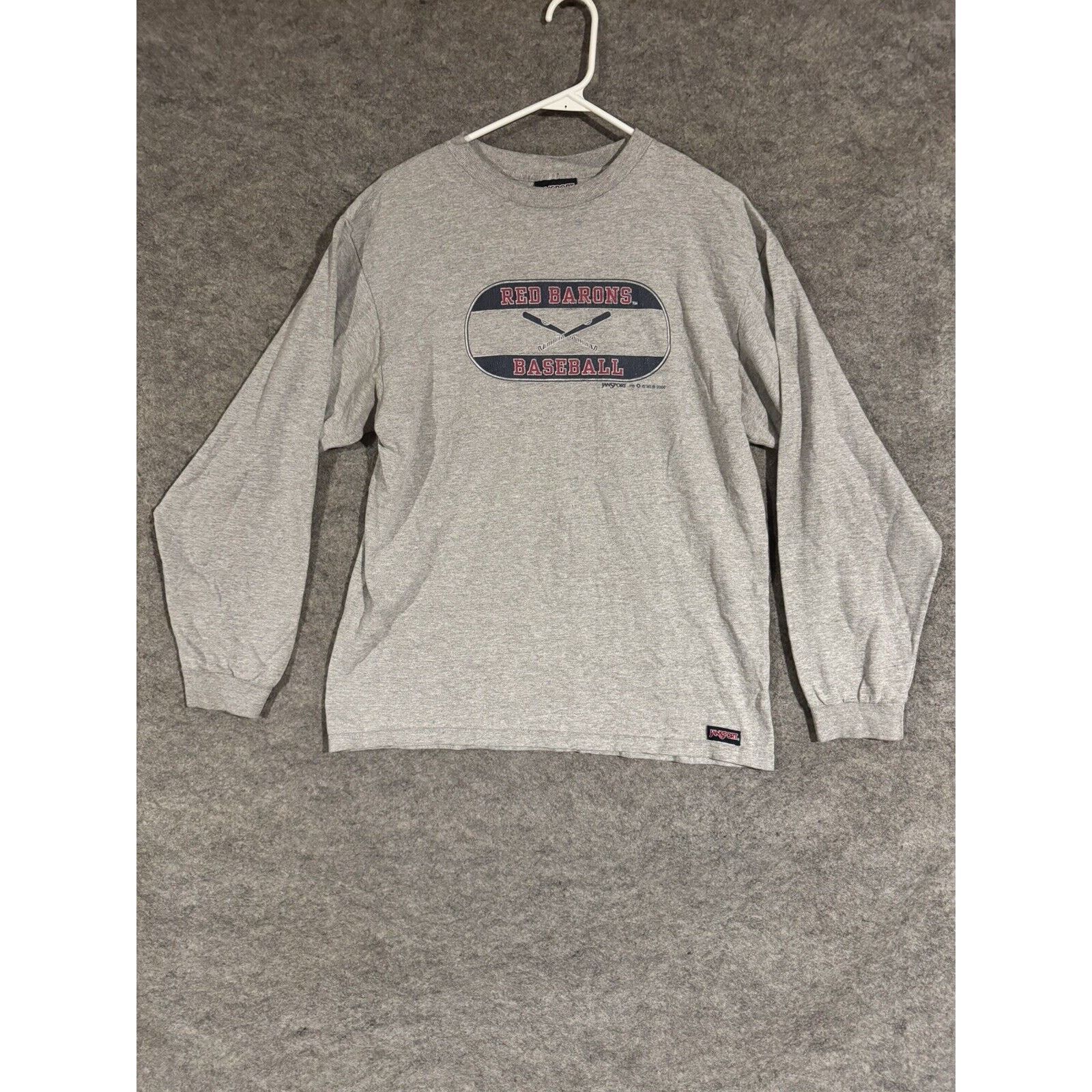 Jansport Red Barons Baseball Shirt Adult Small Wilkes Barre PA Size US S / EU 44-46 / 1 - 1 Thumbnail