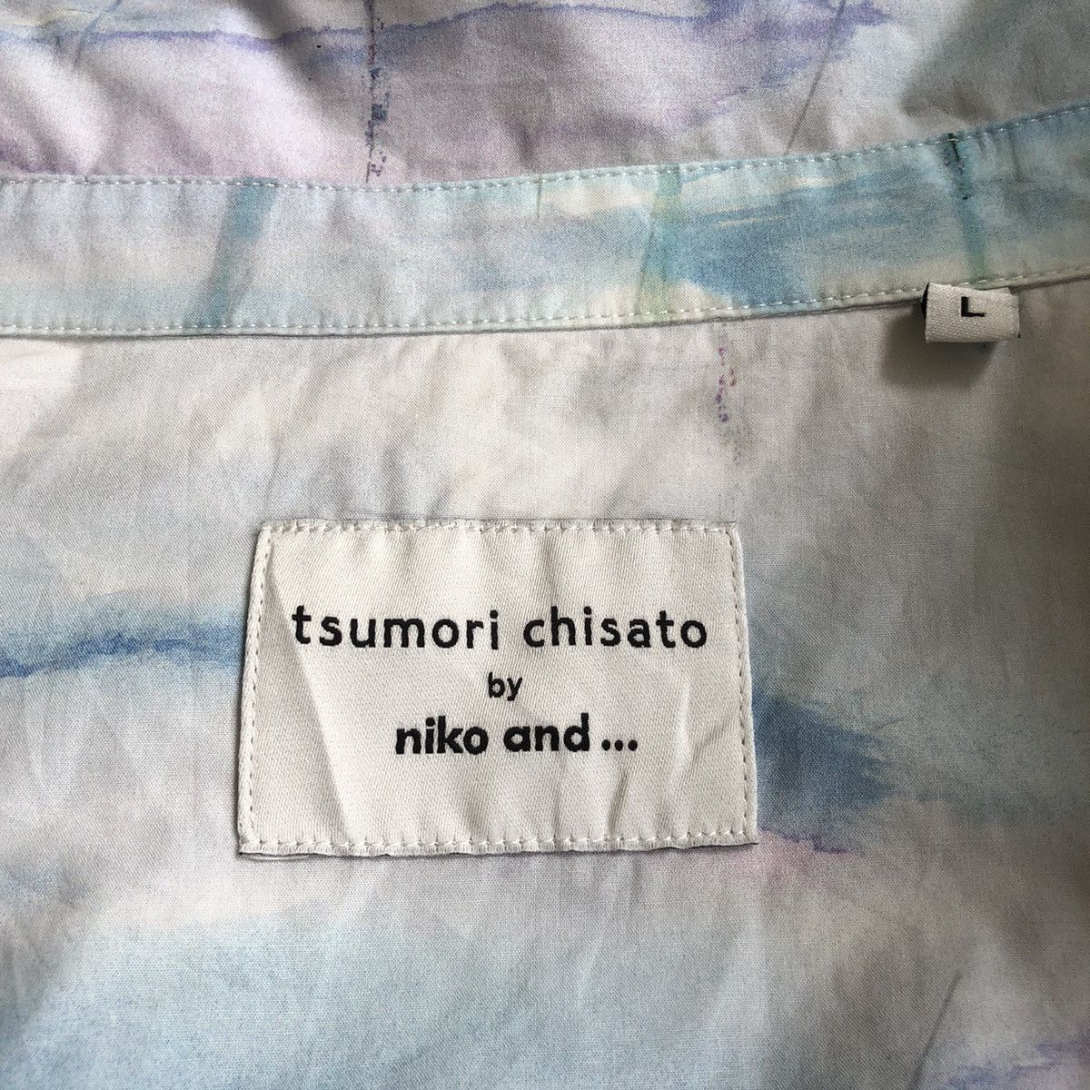 Tsumori Chisato TSUMORI CHISATO by niko and… art painted shirts Size US L / EU 52-54 / 3 - 13 Thumbnail