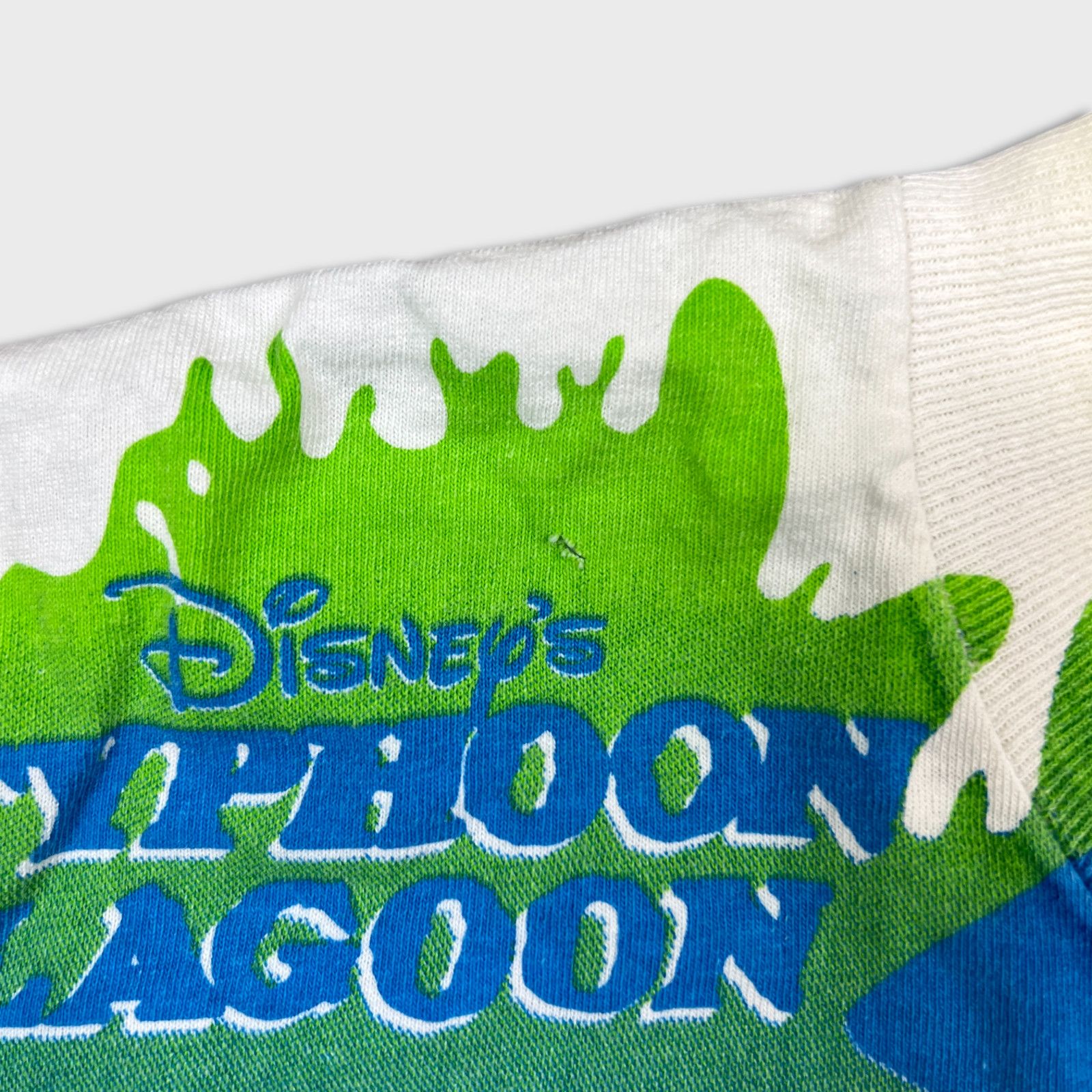 Disney × Mickey Mouse × Vintage 90s Disney World Typhoon Lagoon T Shirt XL AOP Stitched Tee Size US XL / EU 56 / 4 - 4 Thumbnail