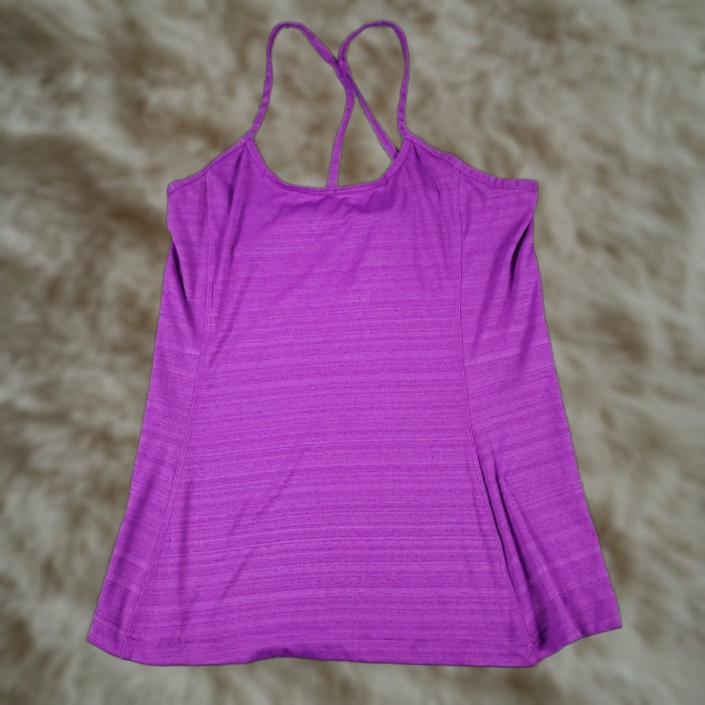Adidas Adidas Tank Top Womens XS Purple Activewear Sleeveless Gym Running Size XS / US 0-2 / IT 36-38 - 1 Thumbnail