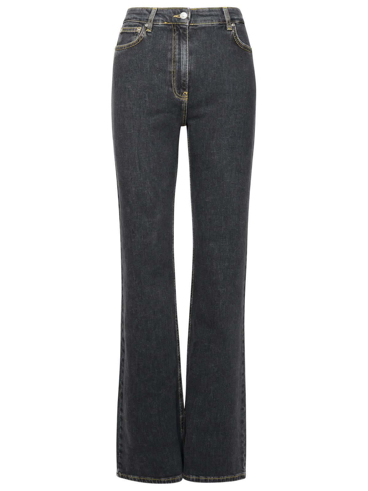 image of Moschino Jeans Black Cotton Jeans, Women's (Size 28)