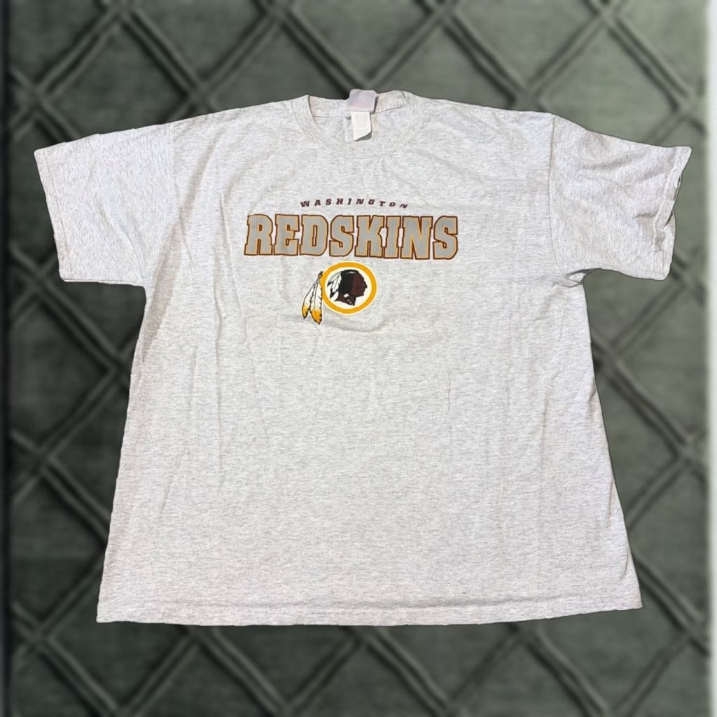 NFL VINTAGE Washington Commanders Gray XL T-Shirt NFL Football 2000s Mens Size US XL / EU 56 / 4 - 1 Thumbnail