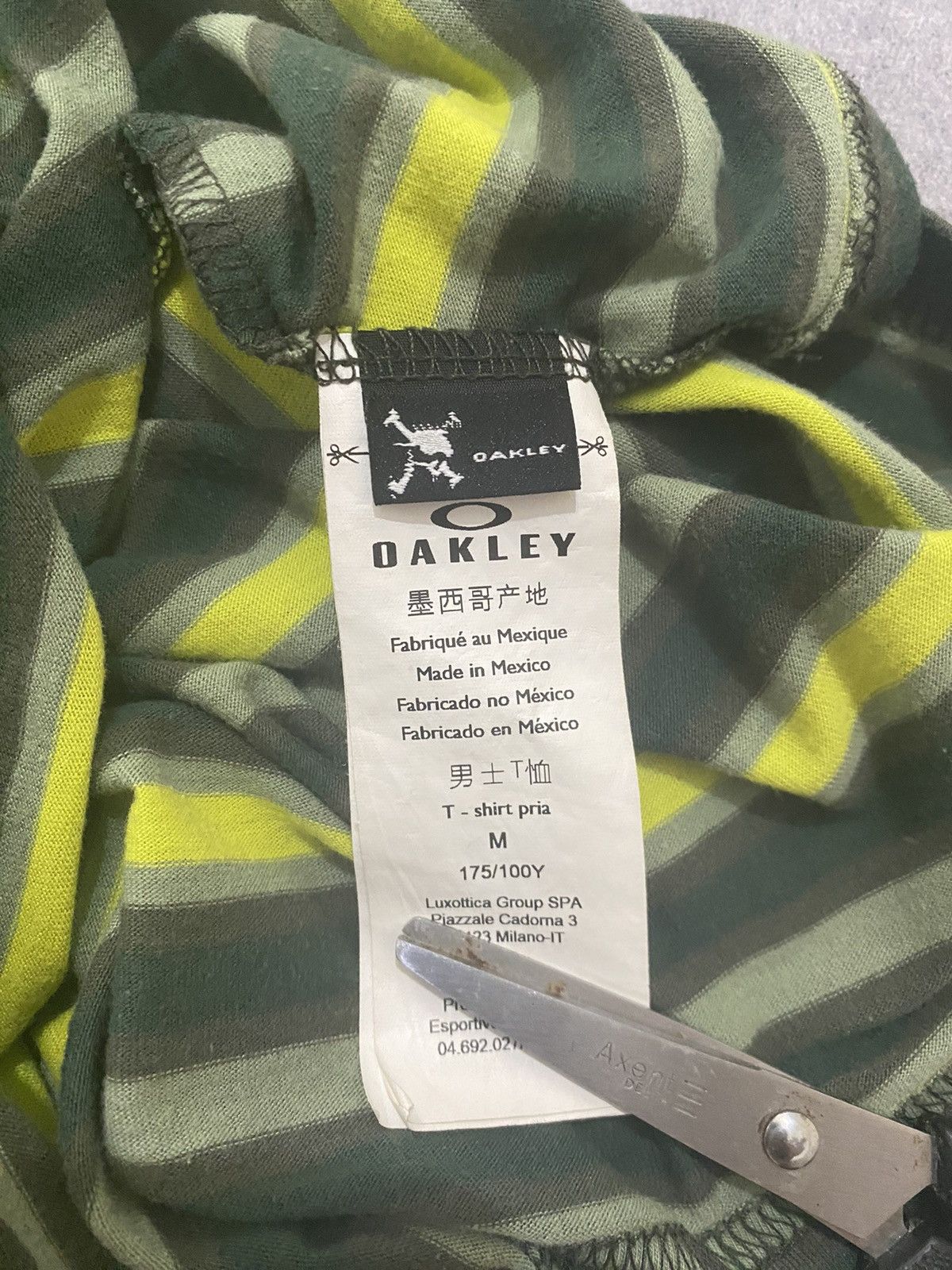 Oakley Oakley T Shirt Short Sleeve Multiple Stripes Night Forest Size US M / EU 48-50 / 2 - 5 Thumbnail