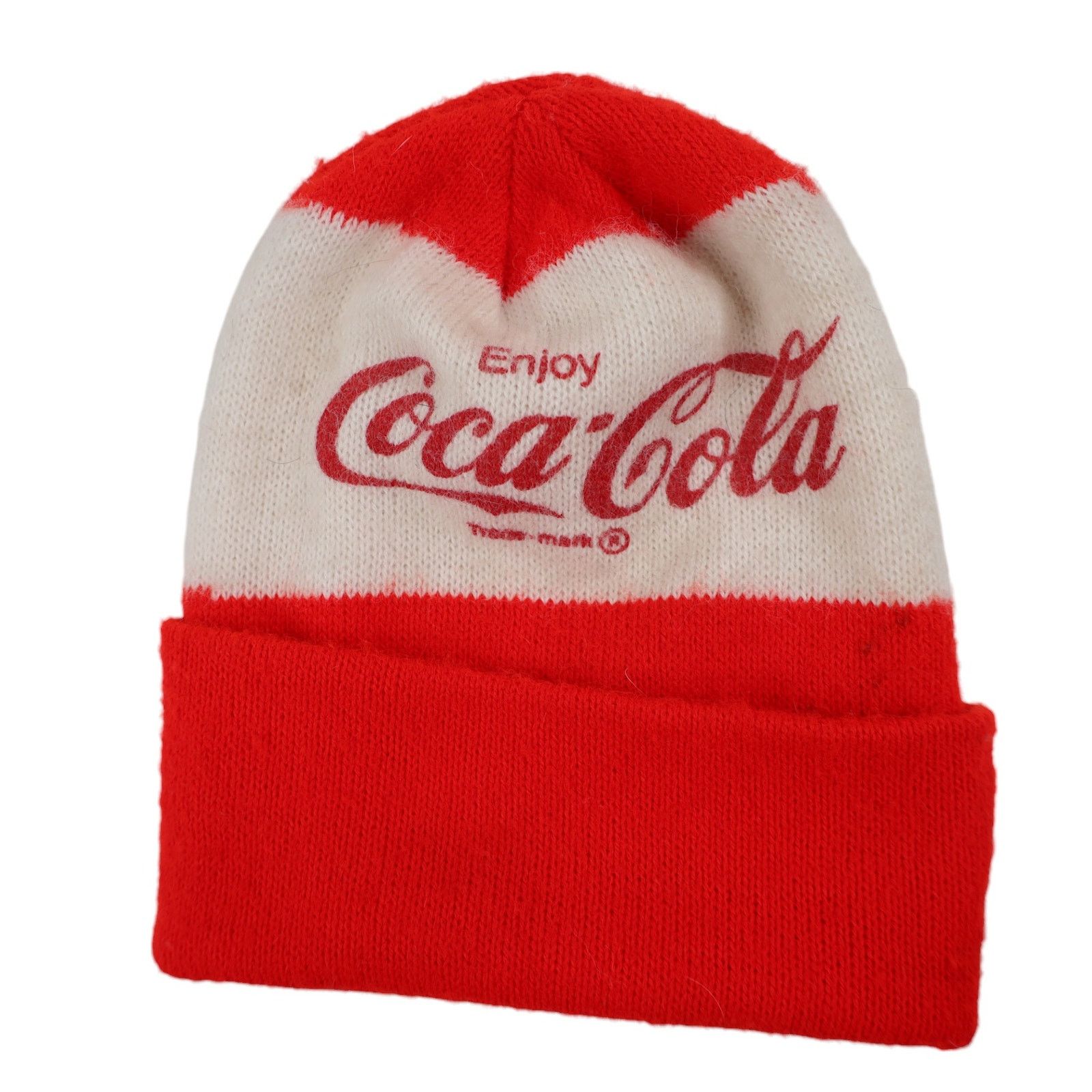 Coca Cola × Vintage Vintage Coca Cola Knit Beanie Size ONE SIZE - 1 Thumbnail