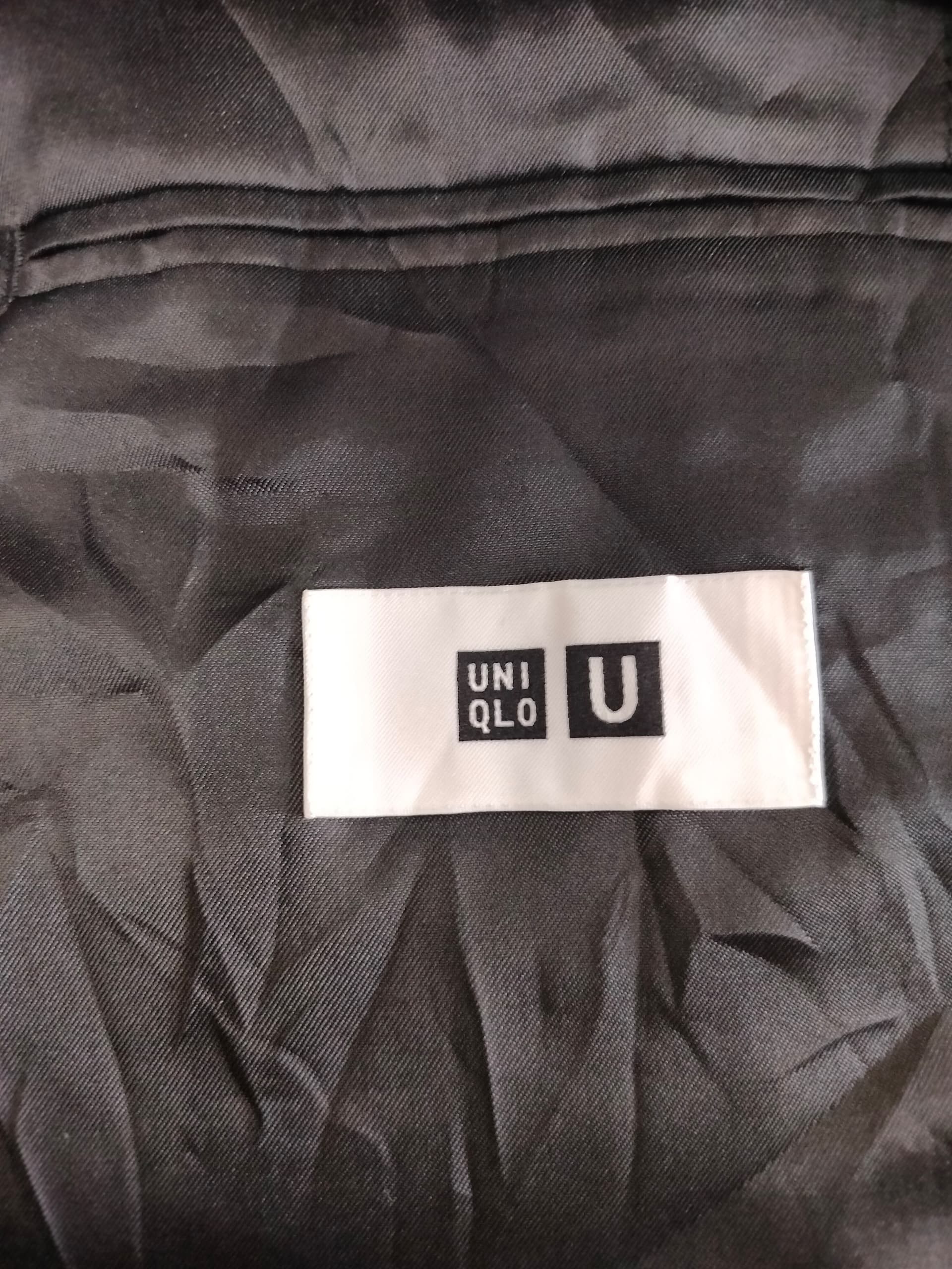 Uniqlo UNIQLO U Black Blazer – Minimalist Modern Fit (M / Regular) Size 40R - 4 Thumbnail
