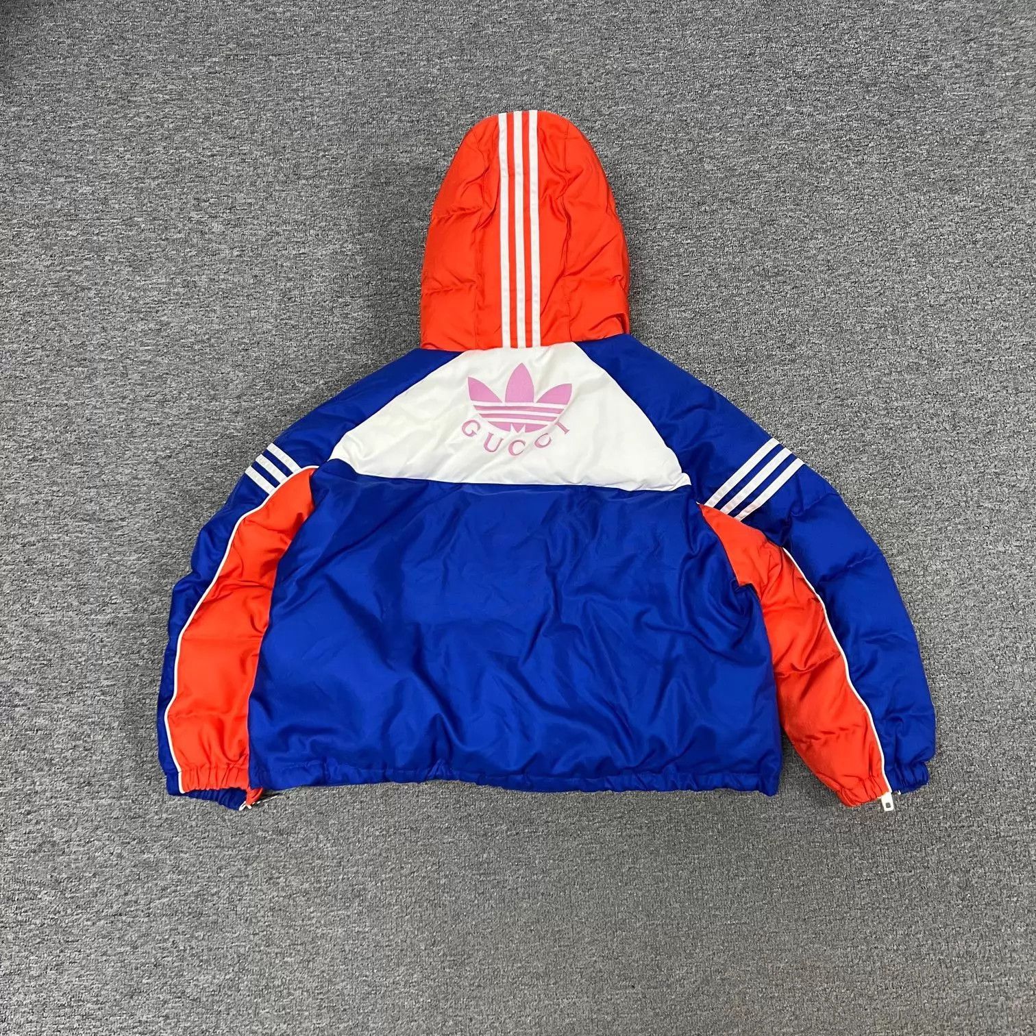 Gucci Gucci x Adidas Colorblocked Short Wide Puffer 38 99new Size XS / US 0-2 / IT 36-38 - 2 Thumbnail