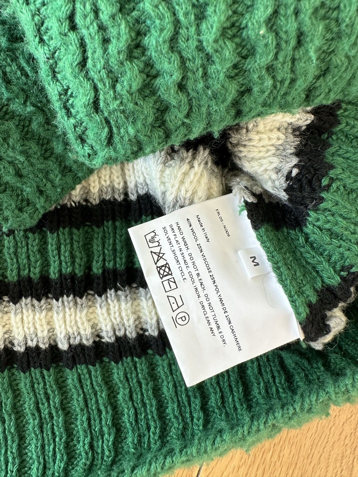 ERL ERL green striped sweater Size US M / EU 48-50 / 2 - 6 Thumbnail