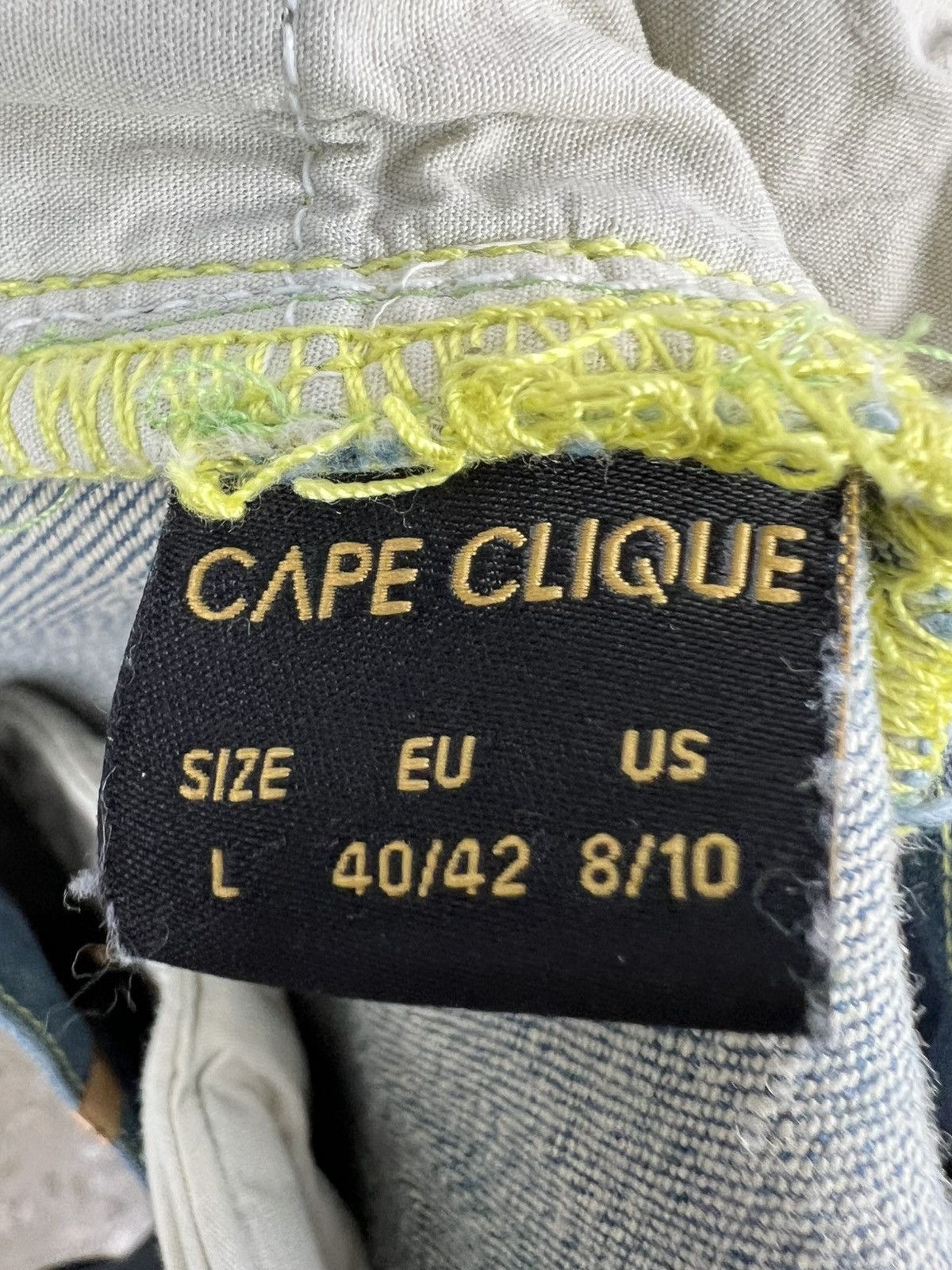 Designer × Kapital Irit Distressed Kapital Style Denim Pants Jeans Sexy y2k Size 30" / US 8 / IT 44 - 10 Thumbnail