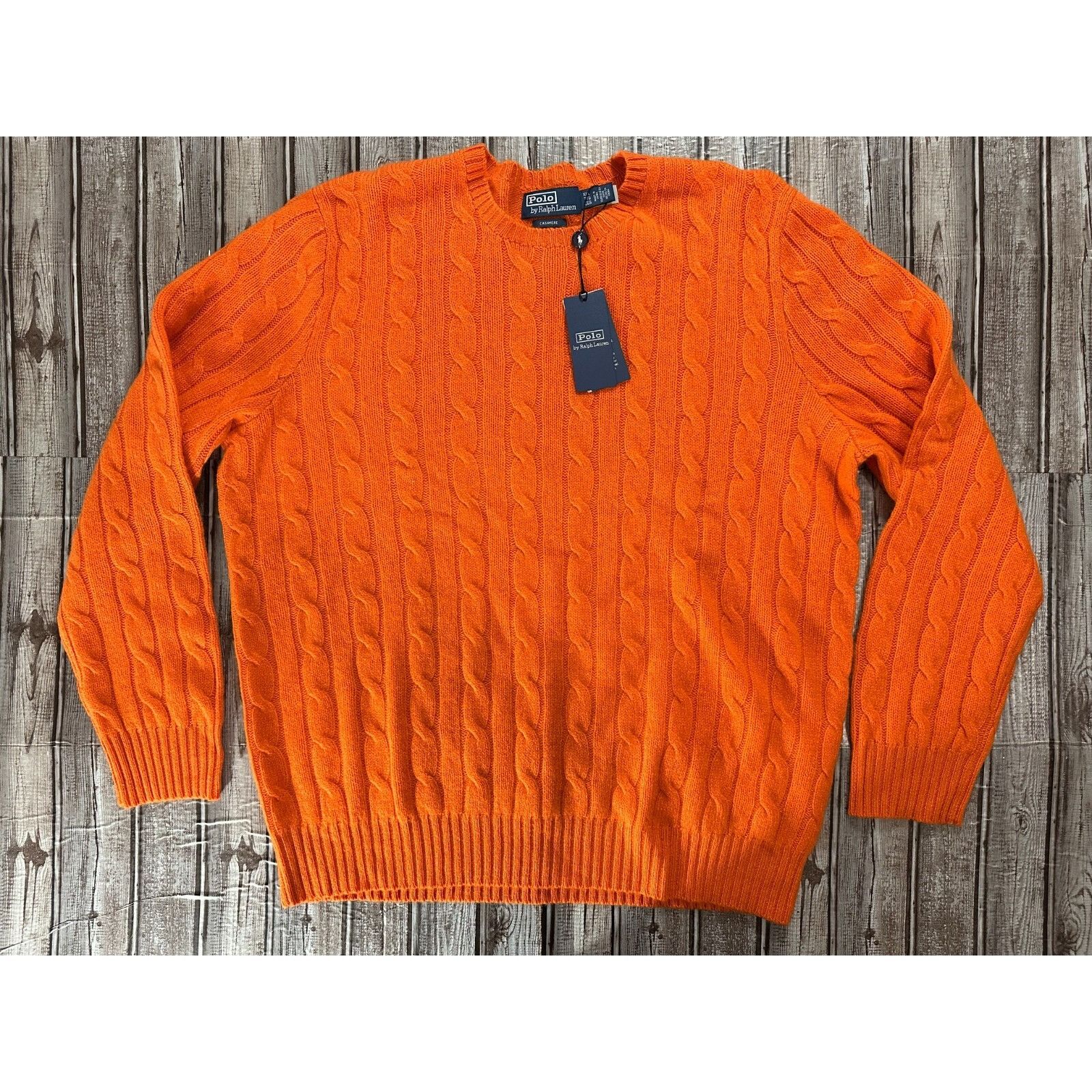 Polo Ralph Lauren Polo Ralph Lauren 100% Cashmere Cable Sweater Size 2XL color Size US XXL / EU 58 / 5 - 1 Thumbnail