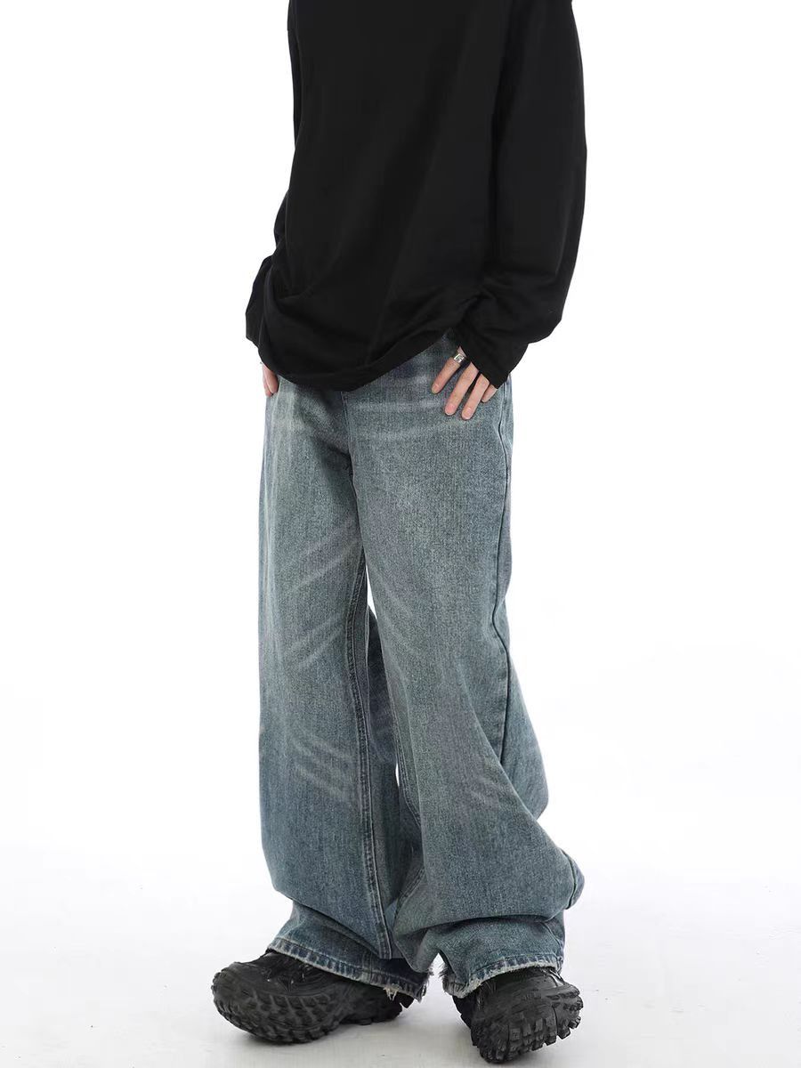 Japanese Brand × Jean Street wash vintage micro flare jeans Size US 30 / EU 46 - 3 Thumbnail