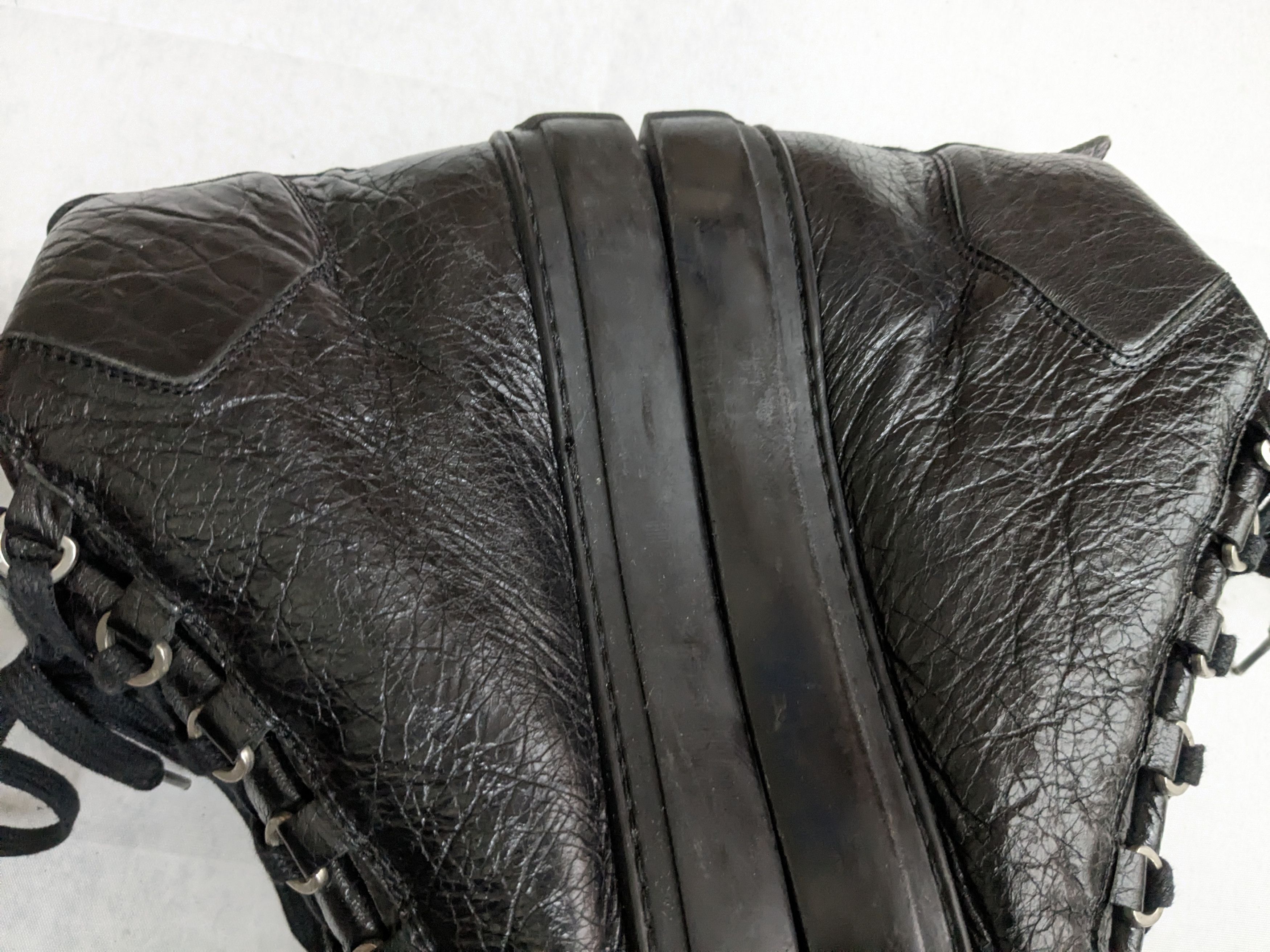 Balenciaga Balenciaga Arena Sneakers Black 10 Leather High Tops Size US 10 / EU 43 - 9 Thumbnail