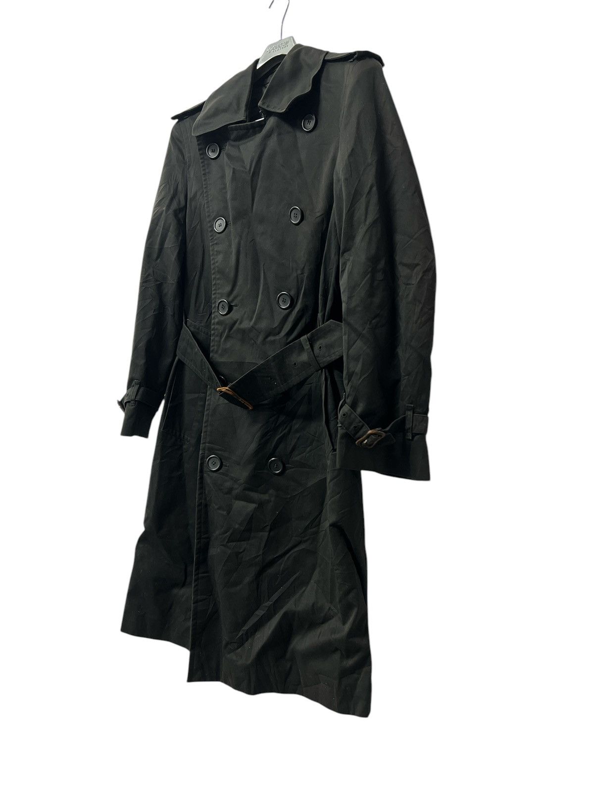Burberry BURBERY BLACK TRENCH COAT Size US M / EU 48-50 / 2 - 4 Thumbnail
