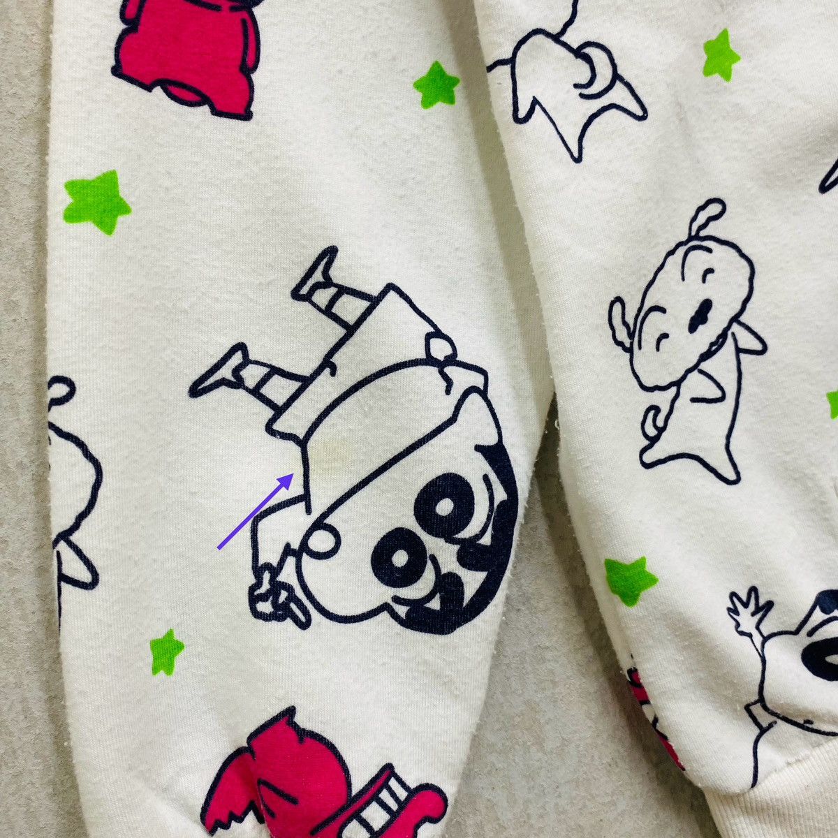 Anime Vintage Japanese Cartoon All Over Print Hoodie White Size LL Size L / US 10 / IT 46 - 6 Thumbnail