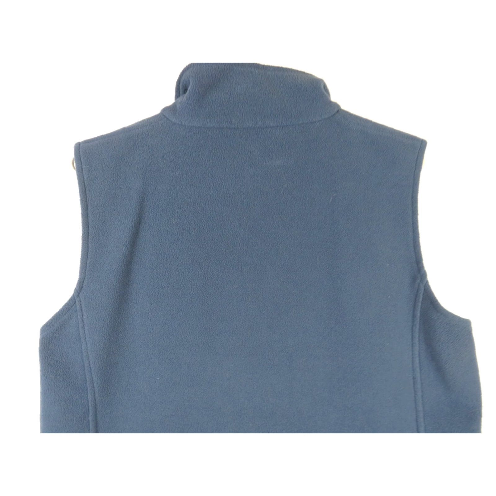 Vintage Woolrich Vest Womens M Blue Fleece Zip Full Zip Packable Outdoor Vest Shirt? Size M / US 6-8 / IT 42-44 - 7 Thumbnail