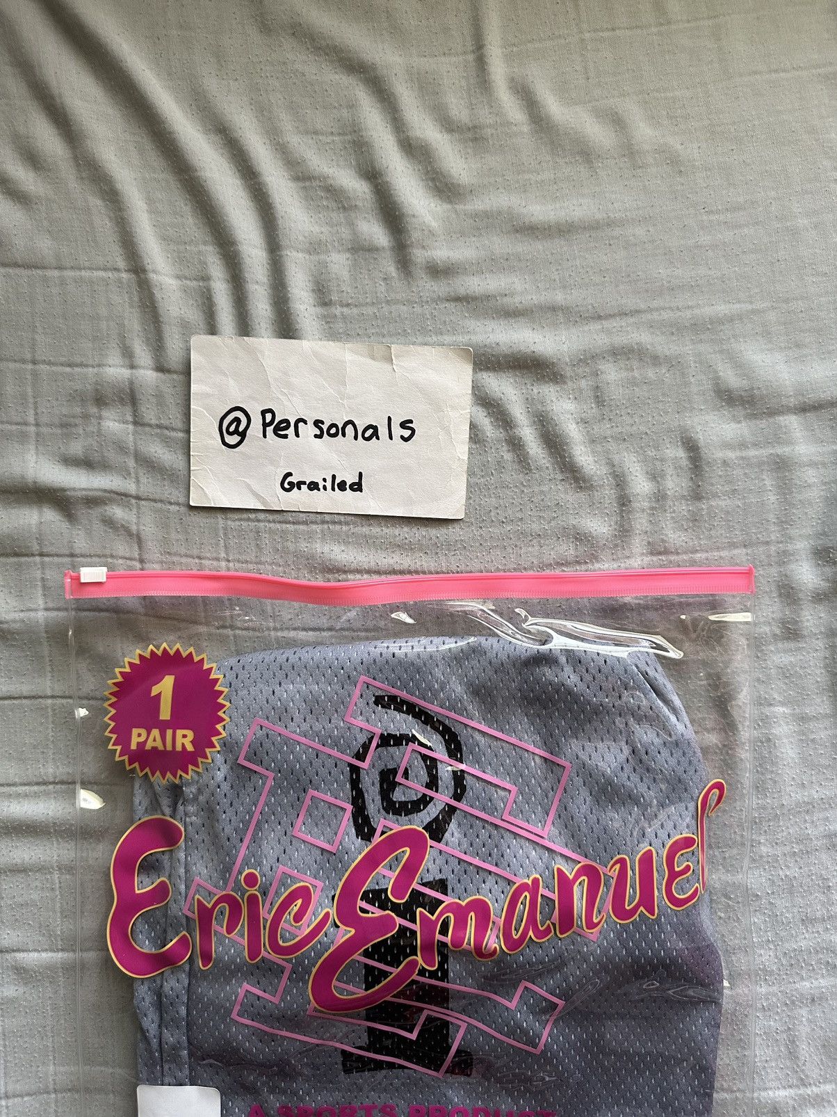 Eric Emanuel NEW Eric Emanuel x Interscope Records Basic Shorts Large Size US 34 / EU 50 - 5 Thumbnail