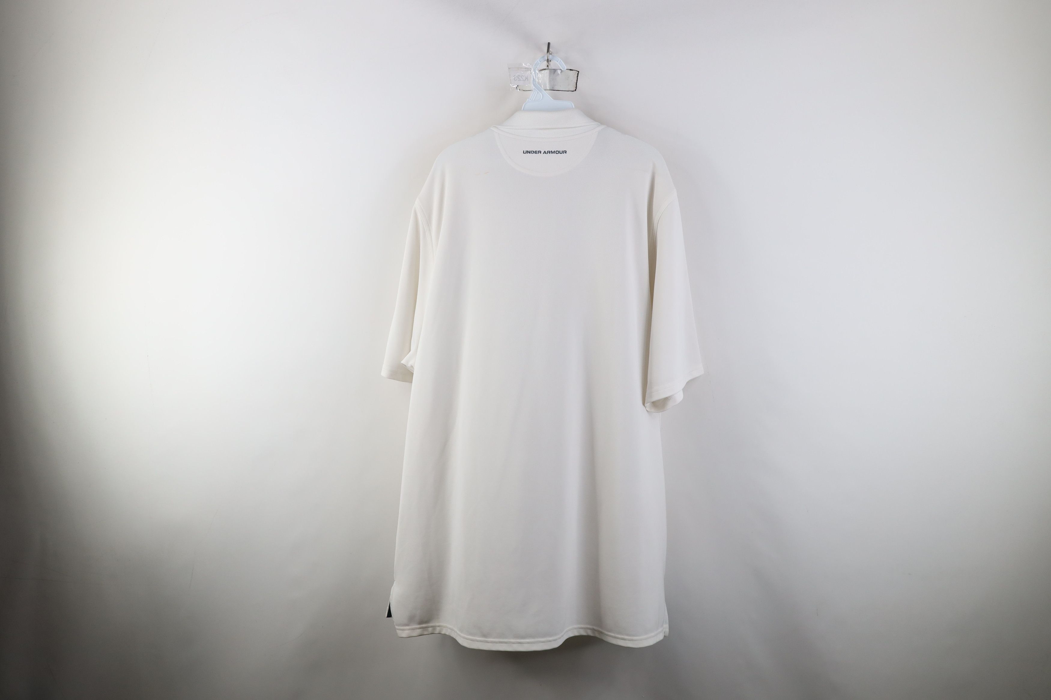Under Armour Under Armour Hunting Antler Logo Golf Polo Shirt White Size US XXL / EU 58 / 5 - 14 Thumbnail