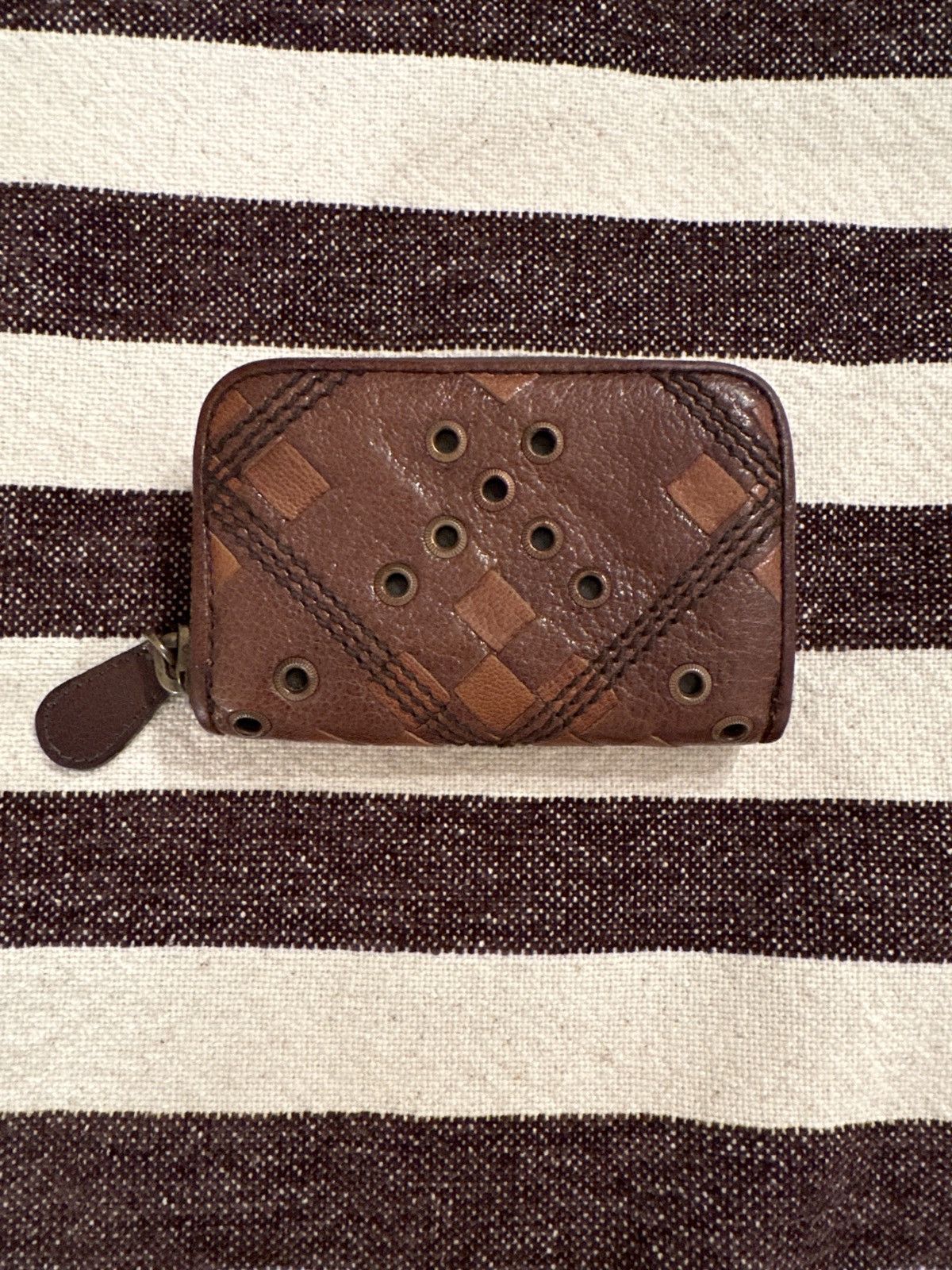 Bottega Veneta Vintage Bottega Venata Compact Wallet Size ONE SIZE - 2 Thumbnail