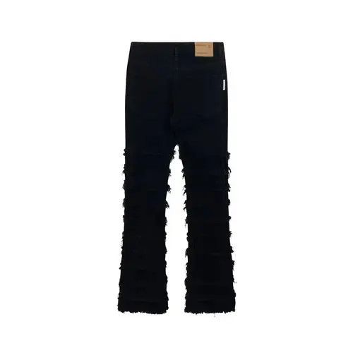 Designer × Japanese Brand × Vintage grunge damaged ripped flared jeans Size US 30 / EU 46 - 4 Thumbnail